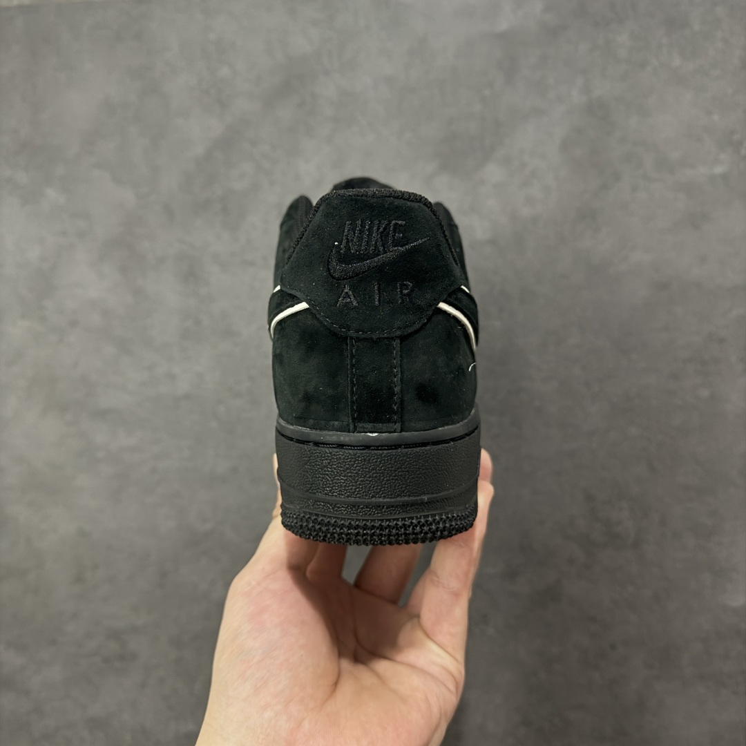 图片[4]-【定制版】Nike Air Force 1 07 Low “黑武士”全麂皮 秋冬 空军一号低帮休闲板鞋 定制皮料 原盒原包装 原楦头原纸板 纯正版型 内置全掌气垫 货号：ZH0316-134 尺码：36 36.5 37.5 38 38.5 39 40 40.5 41 42 42.5 43 44 44.5 45 编码：HXSA310320-选品中心