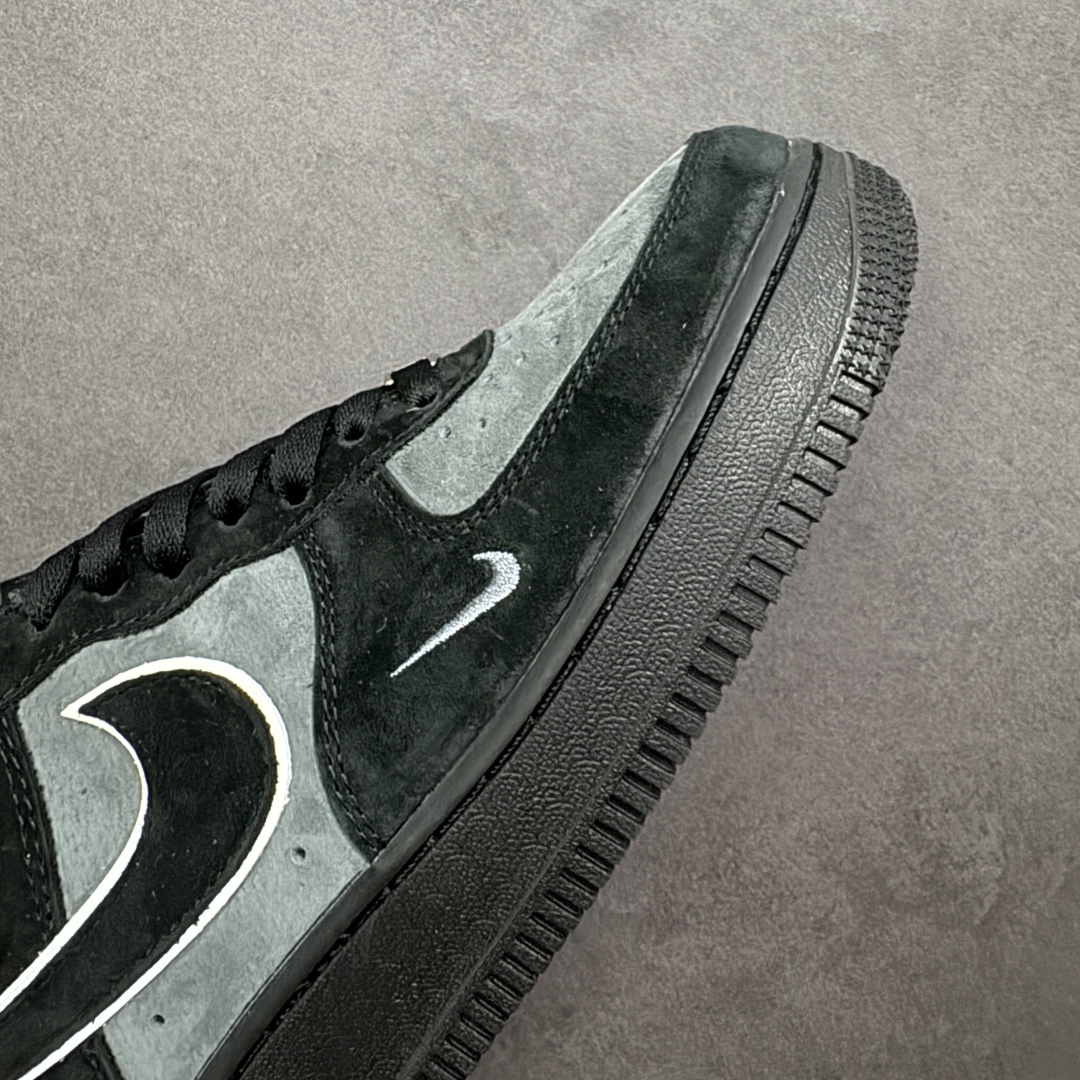 图片[5]-【定制版】Nike Air Force 1 07 Low “黑武士”全麂皮 秋冬 空军一号低帮休闲板鞋 定制皮料 原盒原包装 原楦头原纸板 纯正版型 内置全掌气垫 货号：ZH0316-134 尺码：36 36.5 37.5 38 38.5 39 40 40.5 41 42 42.5 43 44 44.5 45 编码：HXSA310320-选品中心