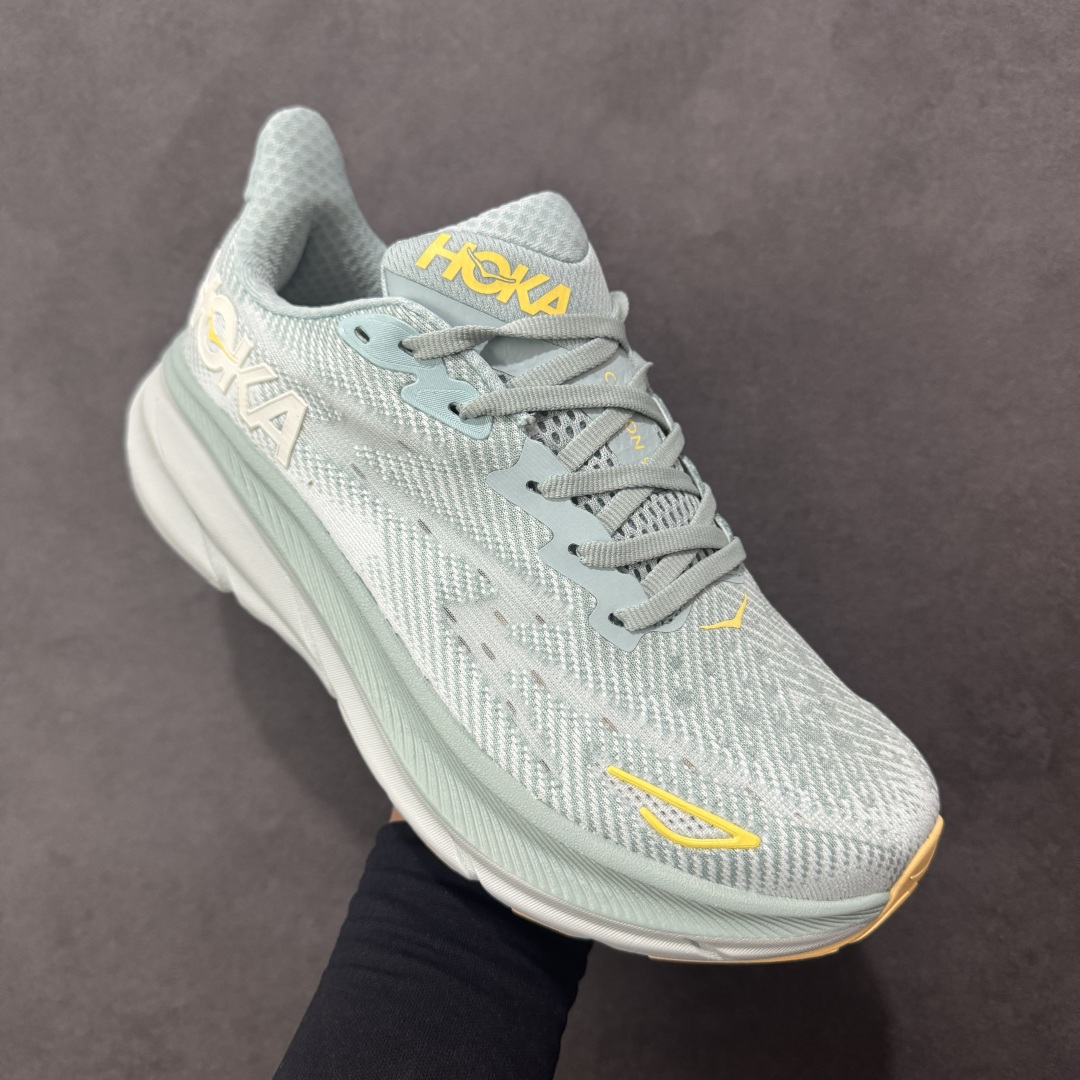 图片[3]-【公司级】HOKA ONE ONE Clifton 9 运动舒适 织物减震防滑耐磨 低帮 休闲跑步鞋 男女同款 云雾蓝冰流蓝 1127895-CBIF 尺码：36 36.5 37 38 38.5 39 40 40.5 41 42 42.5 43 44 44.5 45 编码：FSB220230-选品中心