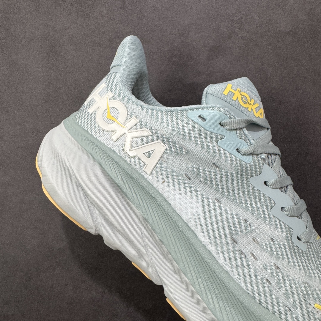 图片[6]-【公司级】HOKA ONE ONE Clifton 9 运动舒适 织物减震防滑耐磨 低帮 休闲跑步鞋 男女同款 云雾蓝冰流蓝 1127895-CBIF 尺码：36 36.5 37 38 38.5 39 40 40.5 41 42 42.5 43 44 44.5 45 编码：FSB220230-选品中心