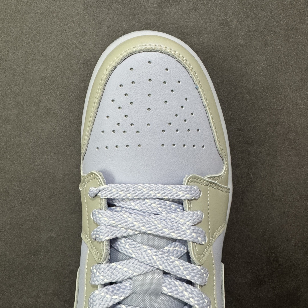 图片[8]-【K版纯原】Air Jordan AJ1 Low 低帮 灰绿 IM5129-010 全新流水线出品 市场第二梯队最强版 全部原鞋开发 原楦原纸板开发 全鞋电脑针车 原厂内置全掌气垫 原盒内在原标 唯一Zp原版鞋带绑法 免检产品 全新2022版型 全头层皮料 完美零毛边处理 原厂配置全掌气垫 价格定位良心 新配色陆续出货 尺码：36-46-选品中心