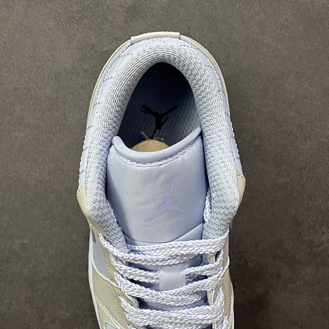 图片[7]-【K版纯原】Air Jordan AJ1 Low 低帮 灰绿 IM5129-010 全新流水线出品 市场第二梯队最强版 全部原鞋开发 原楦原纸板开发 全鞋电脑针车 原厂内置全掌气垫 原盒内在原标 唯一Zp原版鞋带绑法 免检产品 全新2022版型 全头层皮料 完美零毛边处理 原厂配置全掌气垫 价格定位良心 新配色陆续出货 尺码：36-46-选品中心