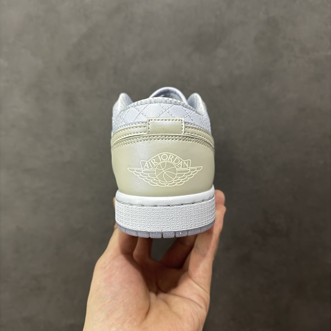 图片[4]-【K版纯原】Air Jordan AJ1 Low 低帮 灰绿 IM5129-010 全新流水线出品 市场第二梯队最强版 全部原鞋开发 原楦原纸板开发 全鞋电脑针车 原厂内置全掌气垫 原盒内在原标 唯一Zp原版鞋带绑法 免检产品 全新2022版型 全头层皮料 完美零毛边处理 原厂配置全掌气垫 价格定位良心 新配色陆续出货 尺码：36-46-选品中心