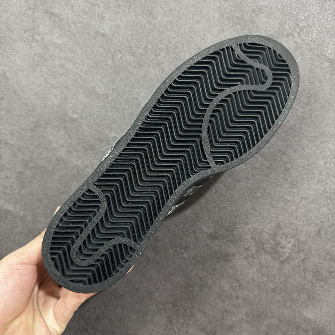 图片[9]-【H11纯原】Adidas Originals Superstar 2 黑纹 采用头层皮革饰片组合粒面牛剖革鞋面材质 2020改良全包围鞋垫 正确2020版鞋底模具及扇贝头盖片 货号：JP6058 尺码：35.5 36 36.5 37 38 38.5 39 40 40.5 41 42 42.5 43 44 44.5 45-选品中心