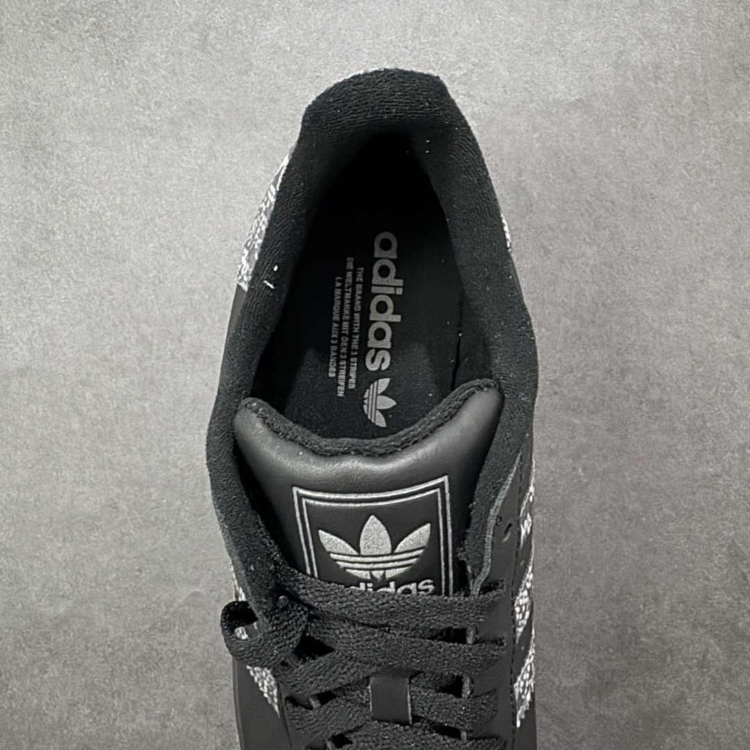 图片[7]-【H11纯原】Adidas Originals Superstar 2 黑纹 采用头层皮革饰片组合粒面牛剖革鞋面材质 2020改良全包围鞋垫 正确2020版鞋底模具及扇贝头盖片 货号：JP6058 尺码：35.5 36 36.5 37 38 38.5 39 40 40.5 41 42 42.5 43 44 44.5 45-选品中心