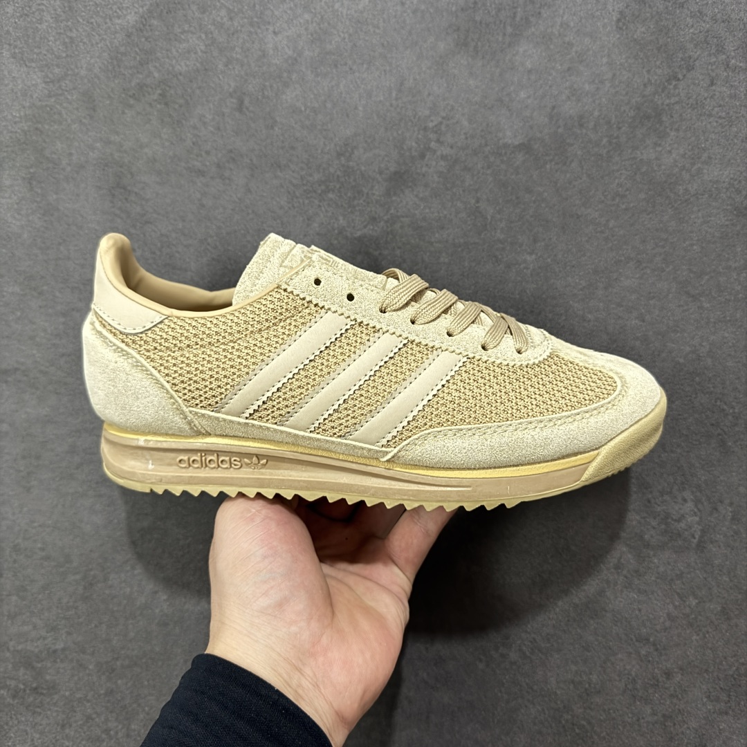 【XS版】AD Originals SL 72 RS 阿迪休闲防滑耐磨低帮板鞋 经典低帮设计和橡胶外底，采用舒爽尼龙鞋面，绒面革饰面和皮革细节 搭载着 Ecotex 鞋舌，更添质感，EVA 中底设计助你舒适出行 货号：JH5104 尺码：35-45-选品中心