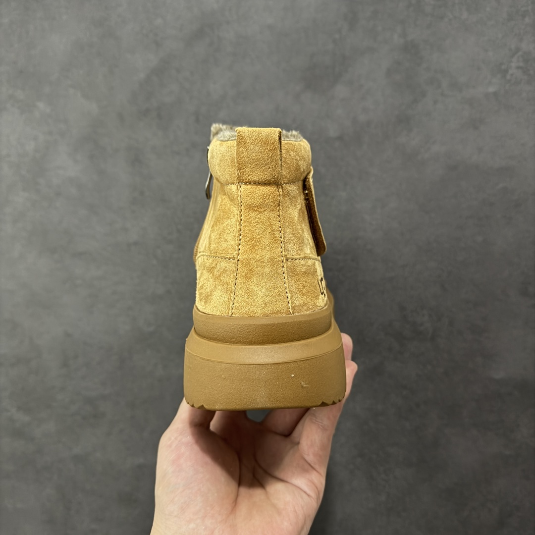 图片[4]-【莞产版本】最新官方改版新款 平台外贸专供 UGG ULTRA MINI PLATFORM 男士短靴冬季中性雪地鞋 U6337M 十年品牌制鞋代工厂生产线出品 注重每一处细节 隆丰A级羊皮毛一体 完全遵循ZP工艺流程打造 尺码：38-44-选品中心