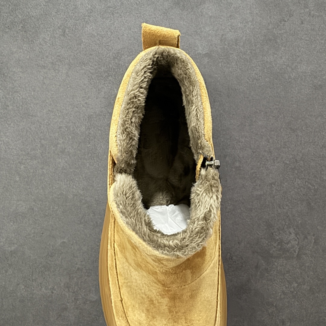 图片[7]-【莞产版本】最新官方改版新款 平台外贸专供 UGG ULTRA MINI PLATFORM 男士短靴冬季中性雪地鞋 U6337M 十年品牌制鞋代工厂生产线出品 注重每一处细节 隆丰A级羊皮毛一体 完全遵循ZP工艺流程打造 尺码：38-44-选品中心