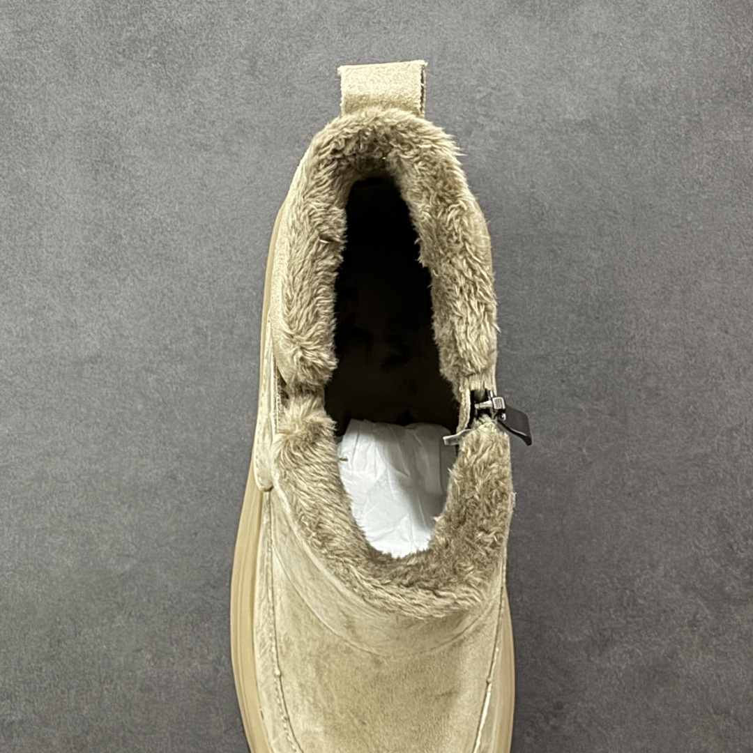 图片[7]-【莞产版本】最新官方改版新款 平台外贸专供 UGG ULTRA MINI PLATFORM 男士短靴冬季中性雪地鞋 U6337M 十年品牌制鞋代工厂生产线出品 注重每一处细节 隆丰A级羊皮毛一体 完全遵循ZP工艺流程打造 尺码：38-44-选品中心