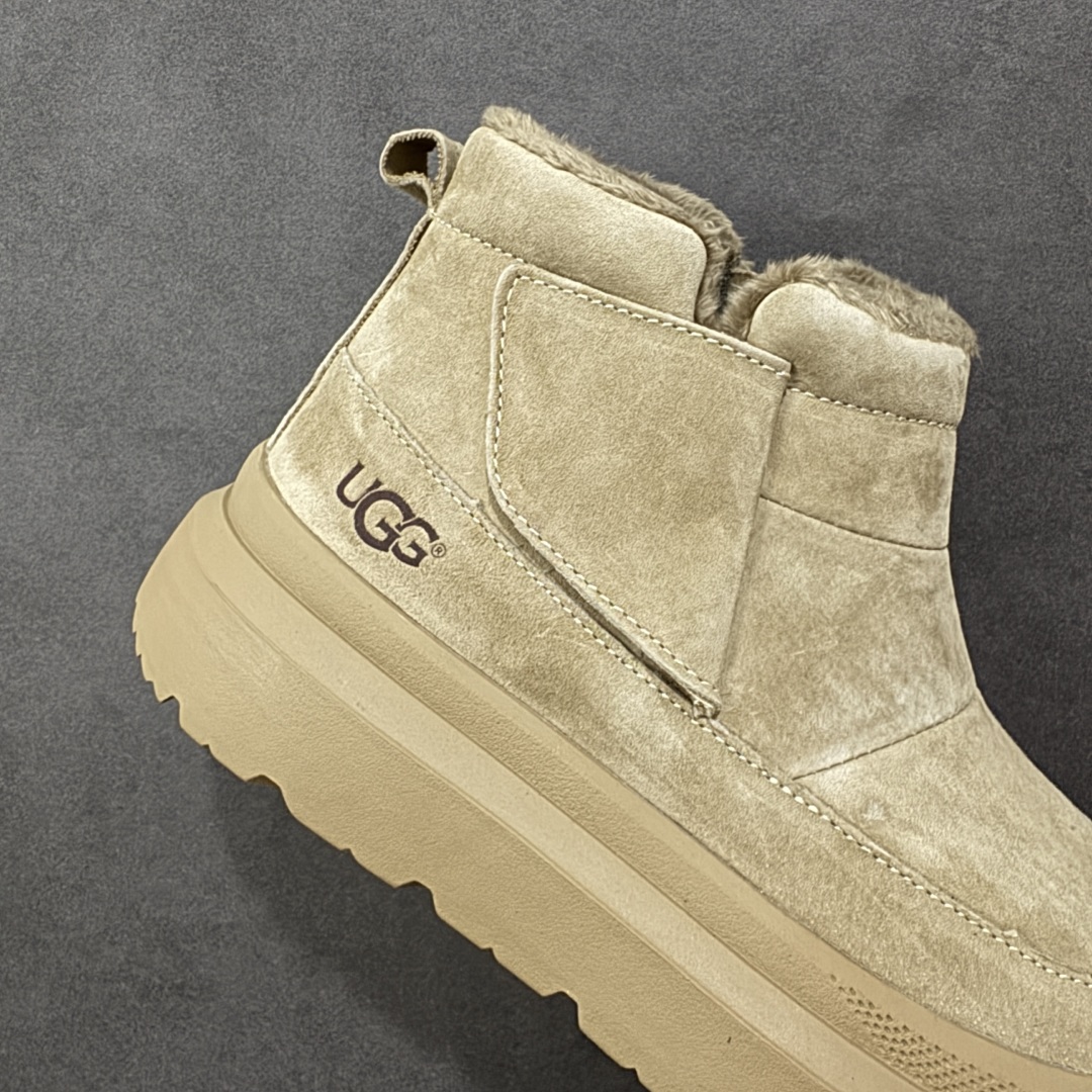 图片[6]-【莞产版本】最新官方改版新款 平台外贸专供 UGG ULTRA MINI PLATFORM 男士短靴冬季中性雪地鞋 U6337M 十年品牌制鞋代工厂生产线出品 注重每一处细节 隆丰A级羊皮毛一体 完全遵循ZP工艺流程打造 尺码：38-44-选品中心