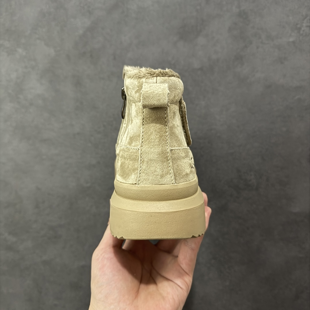 图片[4]-【莞产版本】最新官方改版新款 平台外贸专供 UGG ULTRA MINI PLATFORM 男士短靴冬季中性雪地鞋 U6337M 十年品牌制鞋代工厂生产线出品 注重每一处细节 隆丰A级羊皮毛一体 完全遵循ZP工艺流程打造 尺码：38-44-选品中心