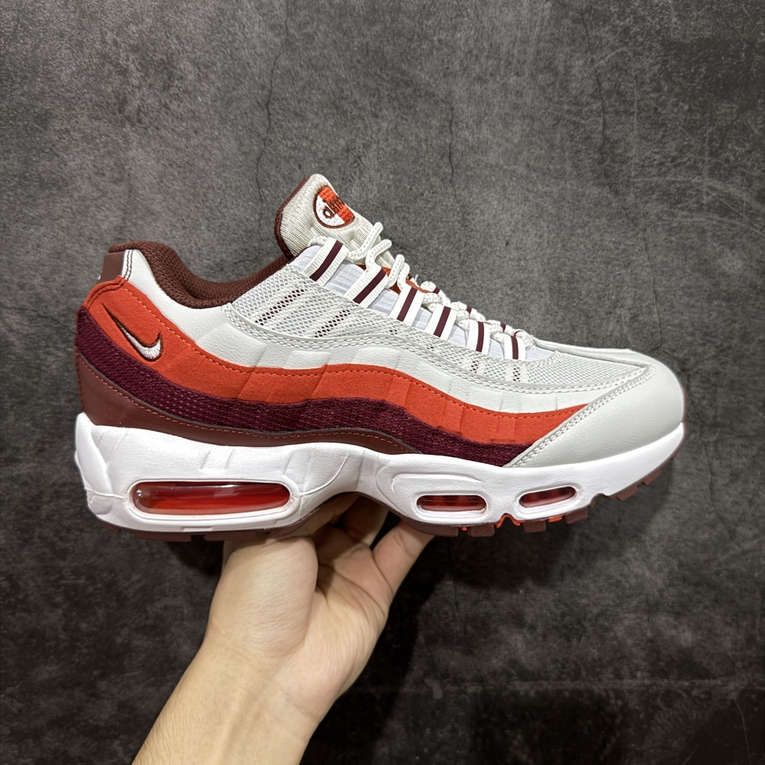 【PE版本】NK Air Max 95 OG 联名复古舒适气垫运动鞋 白红 DM0011-005 全部配色 原鞋开发生产 高度还原 一眼ZP既视感 男女鞋真标半码制 原楦原纸版数据开发 环保进口透气牛皮革材质 高弹EVA缓震中底组合开窗式Air气垫装置 外置防滑耐磨橡胶外底❗ 尺码： 40 40.5 41 42 42.5 43 44 44.5 45 46 47.5-选品中心