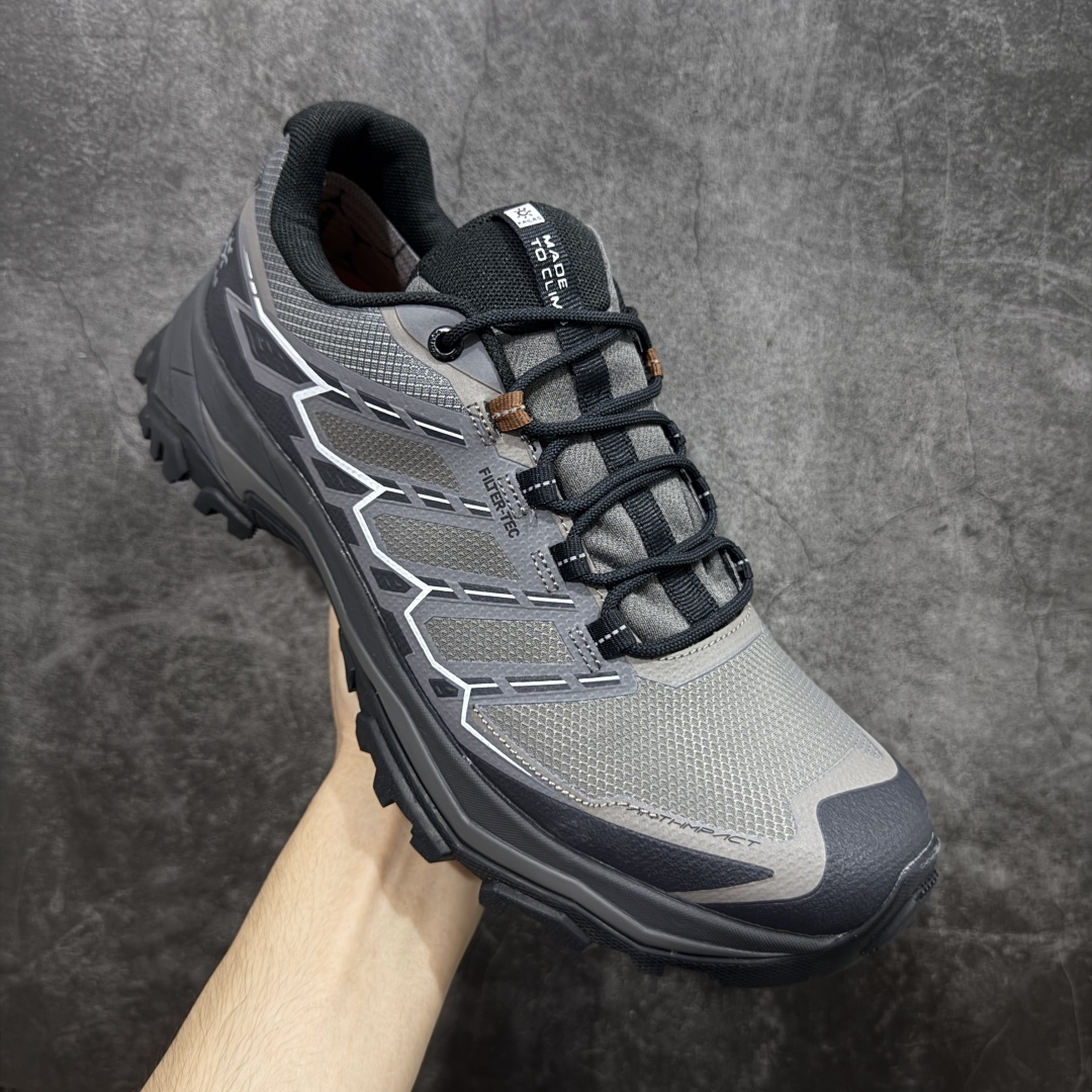 图片[3]-【GX纯原】凯乐石KAILAS 远征5 FLT 舒适简约经典登山 防滑耐磨防水 低帮 徒步鞋 市面唯一正确防泼水防水面料 正确防水内里布 真正做到内外防水 区别市场假防水 鞋面材质：运用耐磨防砂网布，能防止沙石进入鞋内，同时具备良好的透气性，可让脚部保持干爽。 \\t鞋底性能：搭载Vibram防滑耐磨大底，有出色的抓地力，仿鲨齿纹路设计，能应对各种复杂路面；鞋底还能提供良好的稳定性和支撑力，减少脚部疲劳。 \\t防水技术：采用FILTERTEC防水透气技术，防水指数高达8000mm H₂O，能有效防止雨水渗透，同时能保持脚面干爽。 \\t细节设计：鞋头采用橡胶防撞包边，保护脚趾免受伤害；鞋舌一体式设计，防止碎石泥沙进入；采用亚洲人脚型鞋楦设计，配合中腰包裹，提高舒适性。 适用场景：适合多日或单日轻装徒步，也可用于城市通勤，是一双兼顾户外与日常穿着的多功能鞋子。 尺码：40 41.5 42 42.5 43 44 44.5 45（女码第二轮出货）-选品中心