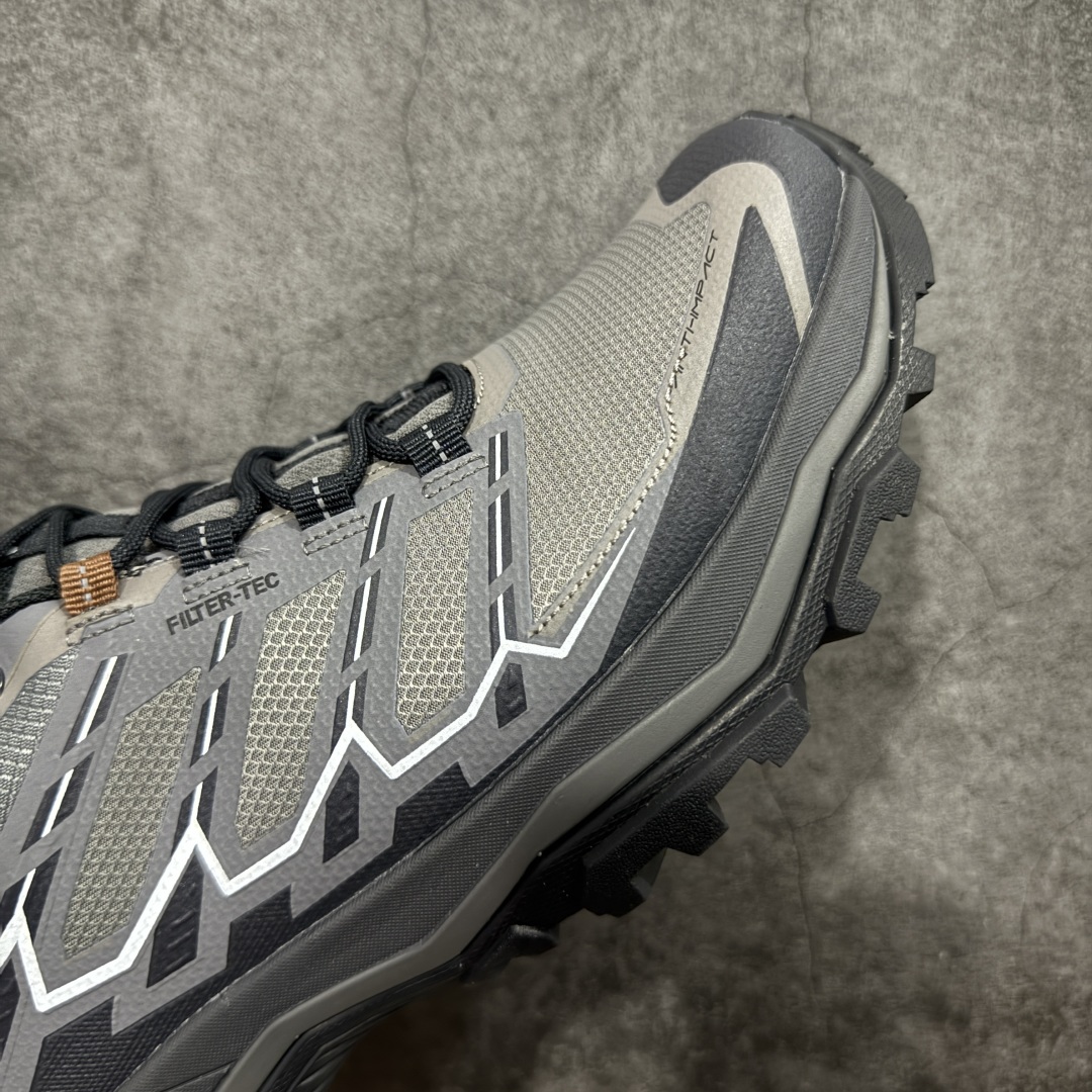 图片[6]-【GX纯原】凯乐石KAILAS 远征5 FLT 舒适简约经典登山 防滑耐磨防水 低帮 徒步鞋 市面唯一正确防泼水防水面料 正确防水内里布 真正做到内外防水 区别市场假防水 鞋面材质：运用耐磨防砂网布，能防止沙石进入鞋内，同时具备良好的透气性，可让脚部保持干爽。 \\t鞋底性能：搭载Vibram防滑耐磨大底，有出色的抓地力，仿鲨齿纹路设计，能应对各种复杂路面；鞋底还能提供良好的稳定性和支撑力，减少脚部疲劳。 \\t防水技术：采用FILTERTEC防水透气技术，防水指数高达8000mm H₂O，能有效防止雨水渗透，同时能保持脚面干爽。 \\t细节设计：鞋头采用橡胶防撞包边，保护脚趾免受伤害；鞋舌一体式设计，防止碎石泥沙进入；采用亚洲人脚型鞋楦设计，配合中腰包裹，提高舒适性。 适用场景：适合多日或单日轻装徒步，也可用于城市通勤，是一双兼顾户外与日常穿着的多功能鞋子。 尺码：40 41.5 42 42.5 43 44 44.5 45（女码第二轮出货）-选品中心