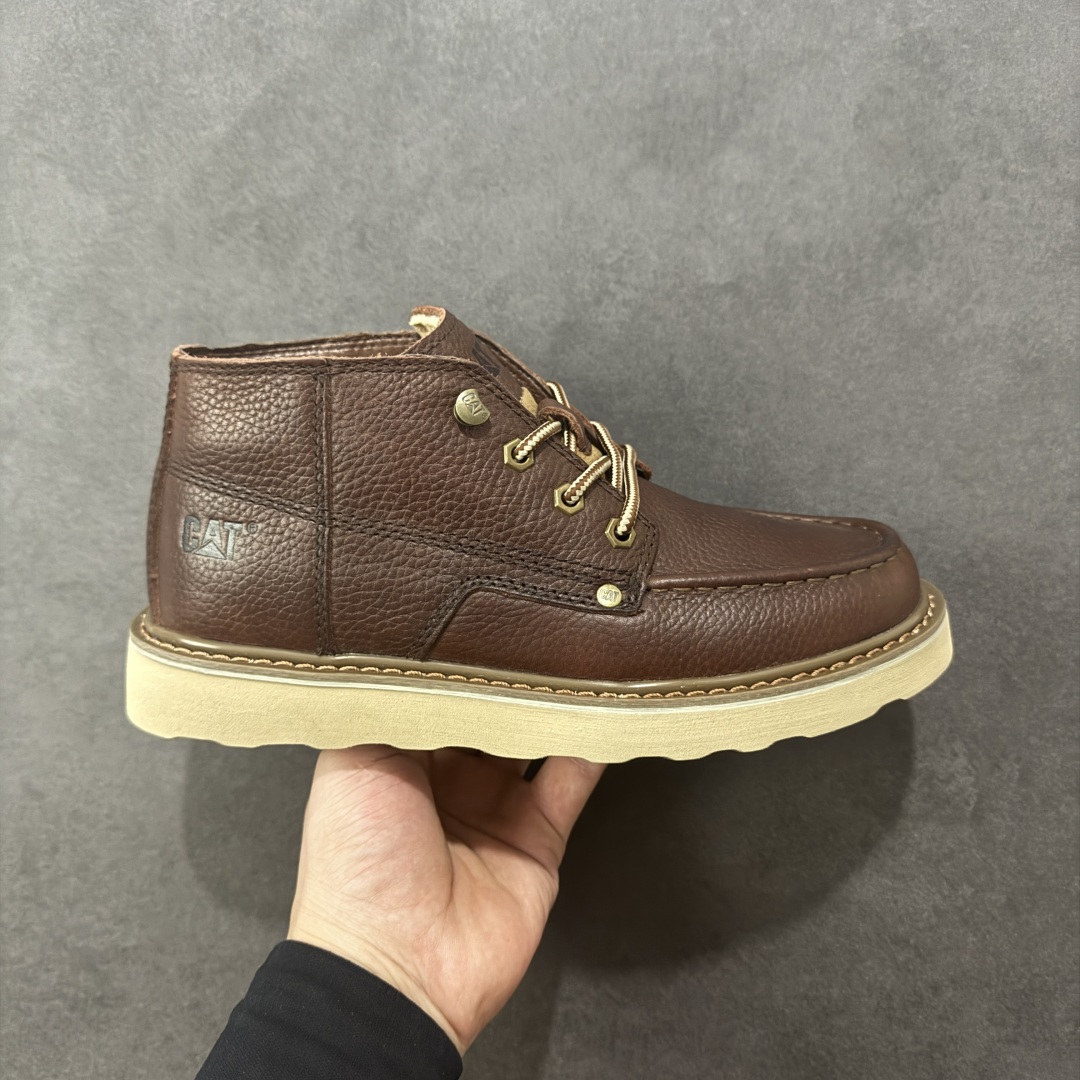 【公司级】2024ss秋冬新款CAT/卡特 硬汉推土机品牌经典百搭户外休闲大黄靴系列 广东大厂品质 常年主打 时尚潮流搭配 面料釆用意大利进口麂牛皮 全鞋真牛皮材料 大底到五金都是代工厂原材料制作 好货不杀猪 首单质量严格把控 全套官网统一包装 今年冬季防寒户外专用 日常随意搭配 型男必备 货号: P723603 尺码:38 39 40 41 42 43 44 (皮鞋码)-选品中心