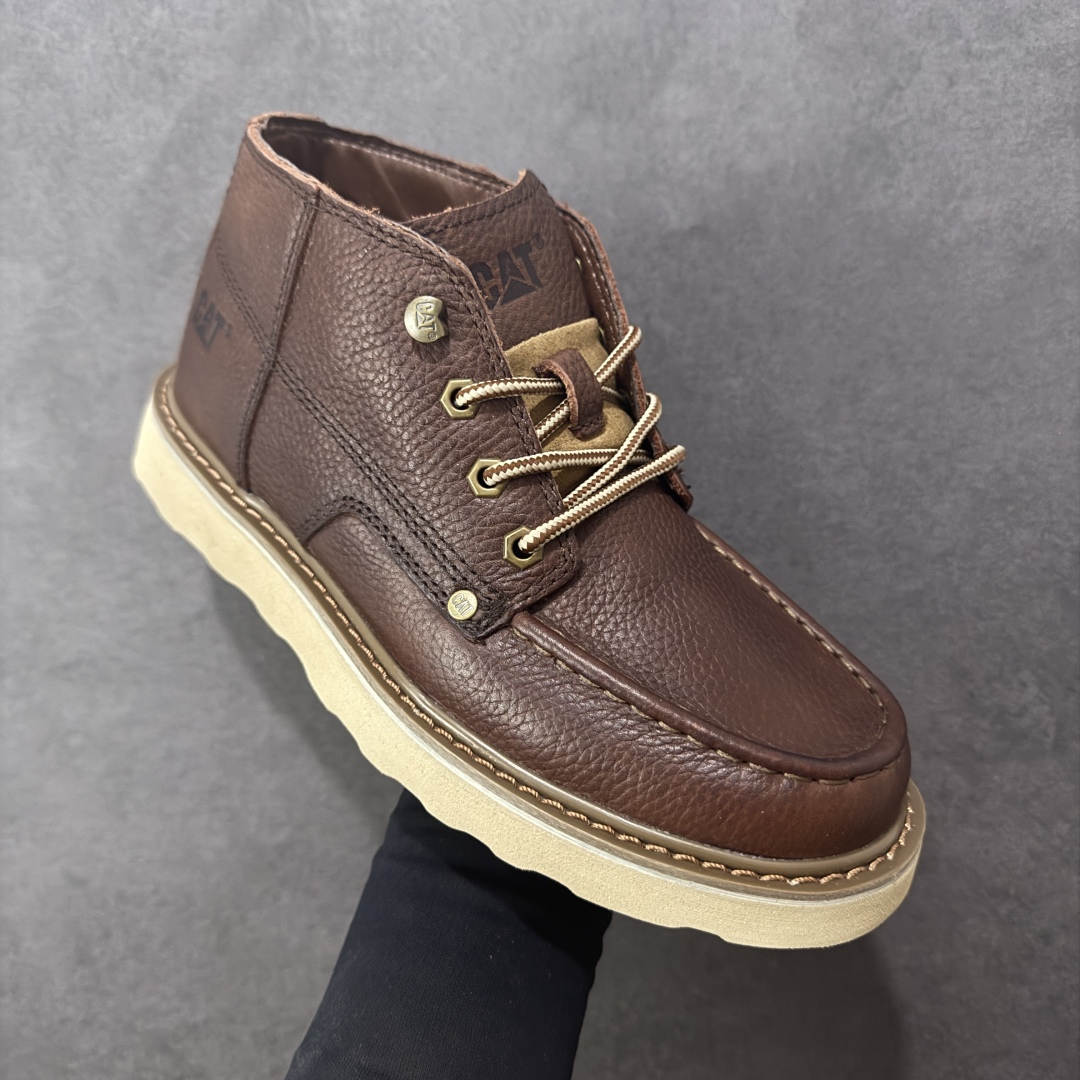 图片[3]-【公司级】2024ss秋冬新款CAT/卡特 硬汉推土机品牌经典百搭户外休闲大黄靴系列 广东大厂品质 常年主打 时尚潮流搭配 面料釆用意大利进口麂牛皮 全鞋真牛皮材料 大底到五金都是代工厂原材料制作 好货不杀猪 首单质量严格把控 全套官网统一包装 今年冬季防寒户外专用 日常随意搭配 型男必备 货号： P723603 尺码：38 39 40 41 42 43 44 (皮鞋码)-选品中心