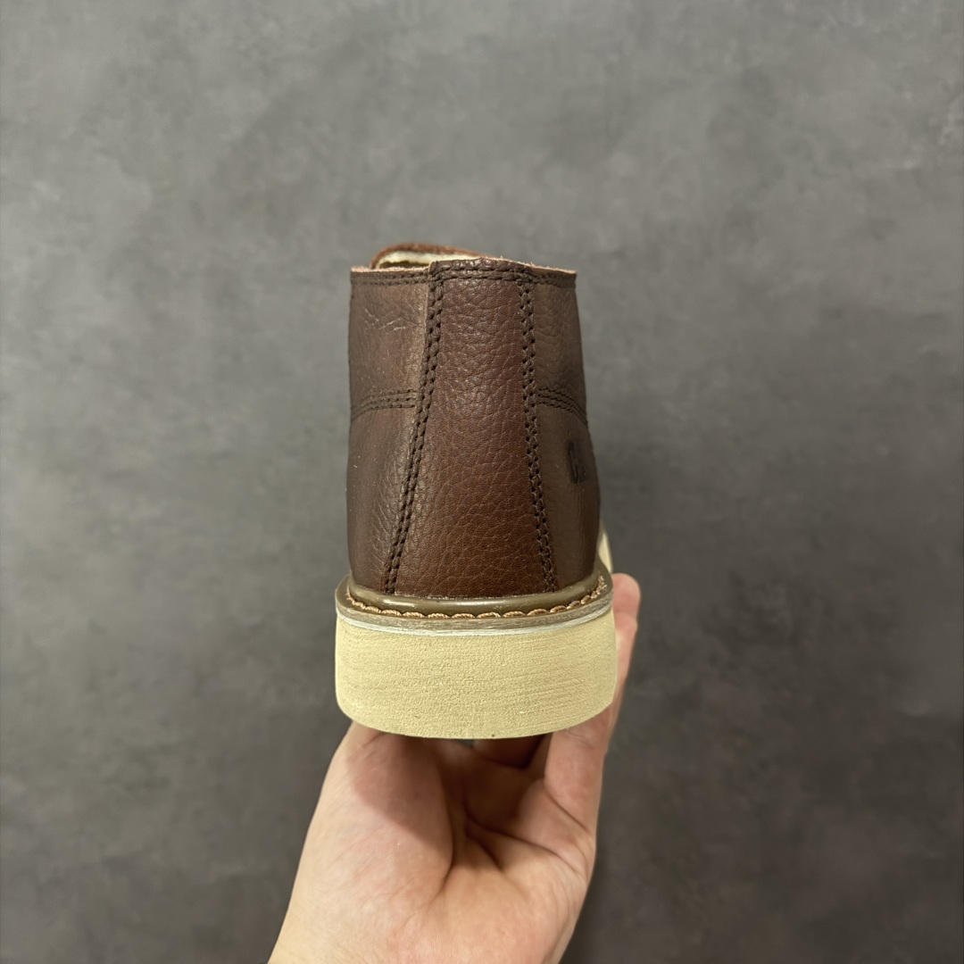 图片[4]-【公司级】2024ss秋冬新款CAT/卡特 硬汉推土机品牌经典百搭户外休闲大黄靴系列 广东大厂品质 常年主打 时尚潮流搭配 面料釆用意大利进口麂牛皮 全鞋真牛皮材料 大底到五金都是代工厂原材料制作 好货不杀猪 首单质量严格把控 全套官网统一包装 今年冬季防寒户外专用 日常随意搭配 型男必备 货号： P723603 尺码：38 39 40 41 42 43 44 (皮鞋码)-选品中心