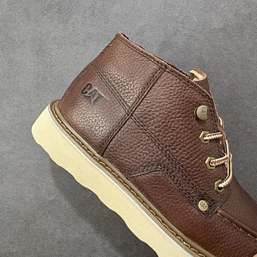 图片[6]-【公司级】2024ss秋冬新款CAT/卡特 硬汉推土机品牌经典百搭户外休闲大黄靴系列 广东大厂品质 常年主打 时尚潮流搭配 面料釆用意大利进口麂牛皮 全鞋真牛皮材料 大底到五金都是代工厂原材料制作 好货不杀猪 首单质量严格把控 全套官网统一包装 今年冬季防寒户外专用 日常随意搭配 型男必备 货号： P723603 尺码：38 39 40 41 42 43 44 (皮鞋码)-选品中心