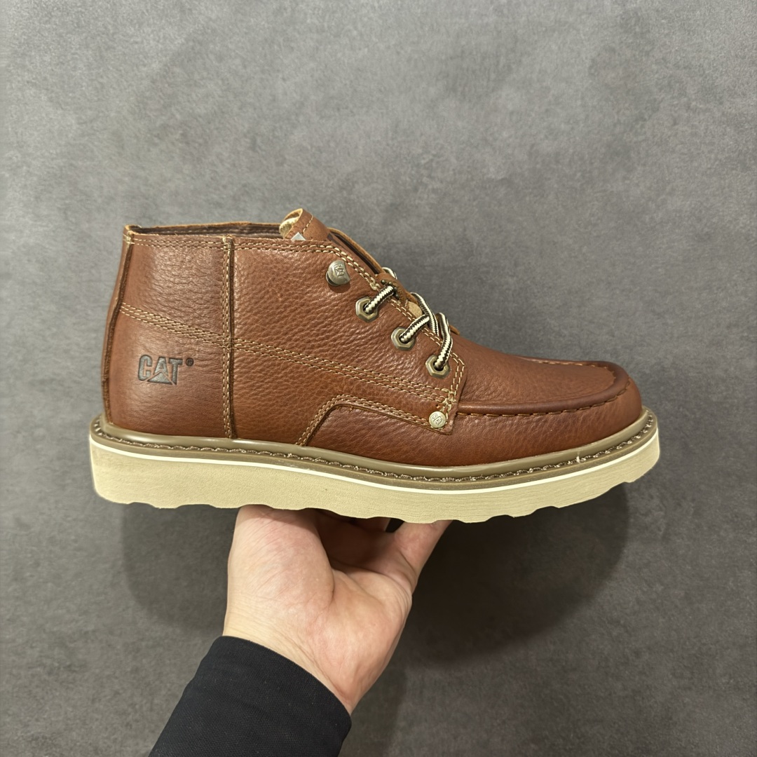 【公司级】2024ss秋冬新款CAT/卡特 硬汉推土机品牌经典百搭户外休闲大黄靴系列 广东大厂品质 常年主打 时尚潮流搭配 面料釆用意大利进口麂牛皮 全鞋真牛皮材料 大底到五金都是代工厂原材料制作 好货不杀猪 首单质量严格把控 全套官网统一包装 今年冬季防寒户外专用 日常随意搭配 型男必备 货号: P723603 尺码:38 39 40 41 42 43 44 (皮鞋码)-选品中心