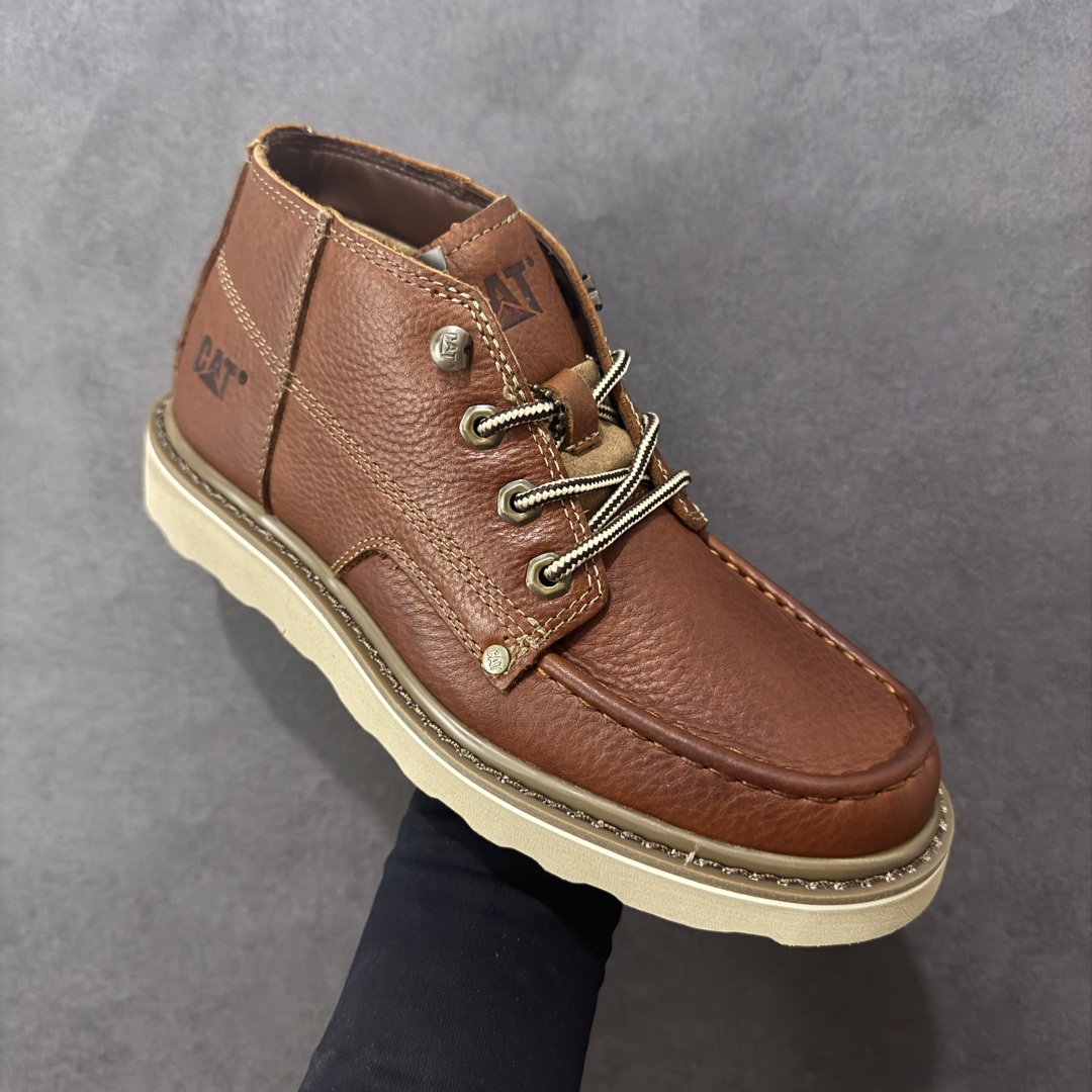 图片[3]-【公司级】2024ss秋冬新款CAT/卡特 硬汉推土机品牌经典百搭户外休闲大黄靴系列 广东大厂品质 常年主打 时尚潮流搭配 面料釆用意大利进口麂牛皮 全鞋真牛皮材料 大底到五金都是代工厂原材料制作 好货不杀猪 首单质量严格把控 全套官网统一包装 今年冬季防寒户外专用 日常随意搭配 型男必备 货号： P723603 尺码：38 39 40 41 42 43 44 (皮鞋码)-选品中心