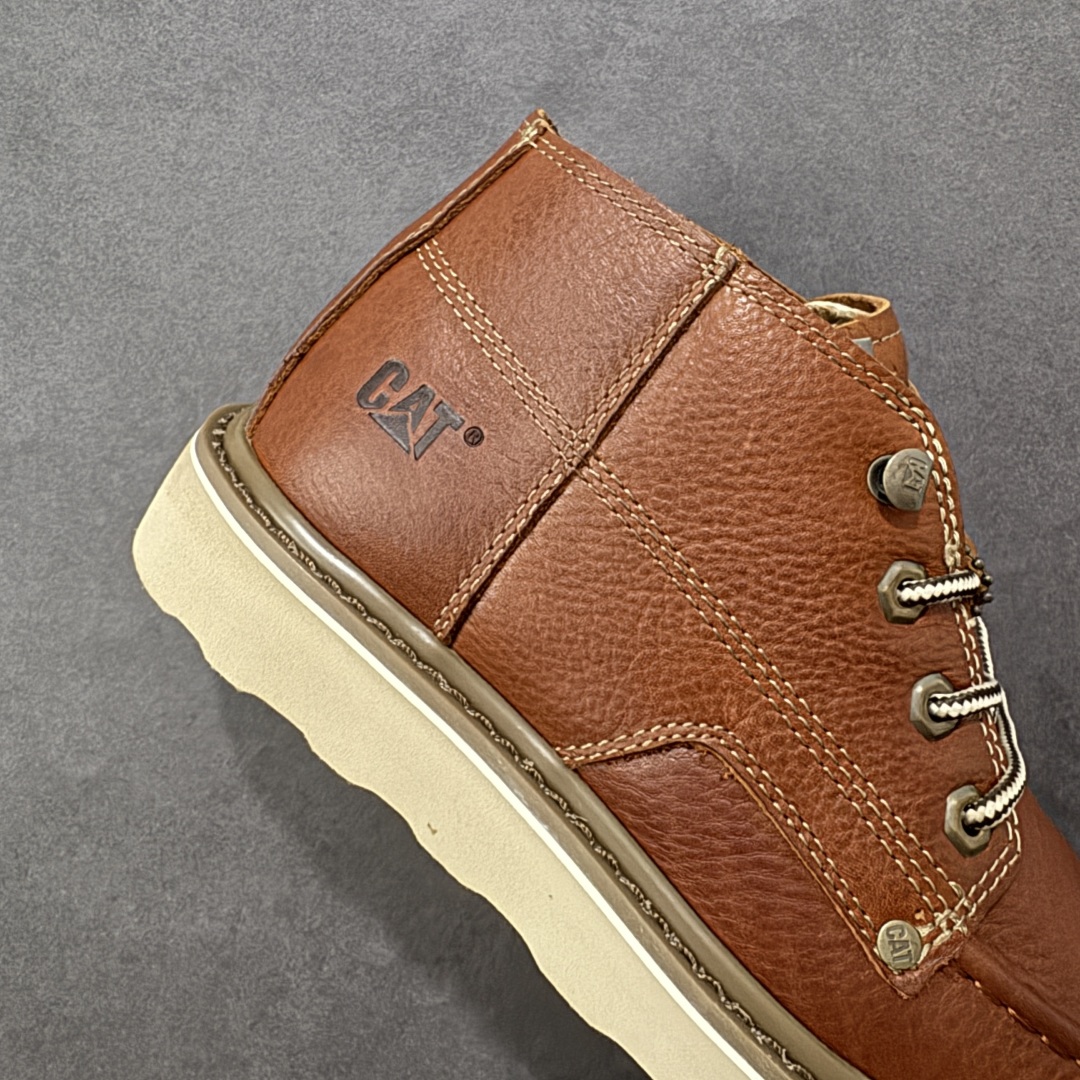 图片[6]-【公司级】2024ss秋冬新款CAT/卡特 硬汉推土机品牌经典百搭户外休闲大黄靴系列 广东大厂品质 常年主打 时尚潮流搭配 面料釆用意大利进口麂牛皮 全鞋真牛皮材料 大底到五金都是代工厂原材料制作 好货不杀猪 首单质量严格把控 全套官网统一包装 今年冬季防寒户外专用 日常随意搭配 型男必备 货号： P723603 尺码：38 39 40 41 42 43 44 (皮鞋码)-选品中心