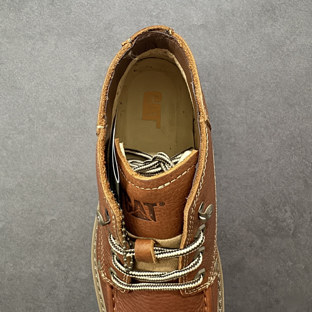 图片[8]-【公司级】2024ss秋冬新款CAT/卡特 硬汉推土机品牌经典百搭户外休闲大黄靴系列 广东大厂品质 常年主打 时尚潮流搭配 面料釆用意大利进口麂牛皮 全鞋真牛皮材料 大底到五金都是代工厂原材料制作 好货不杀猪 首单质量严格把控 全套官网统一包装 今年冬季防寒户外专用 日常随意搭配 型男必备 货号： P723603 尺码：38 39 40 41 42 43 44 (皮鞋码)-选品中心