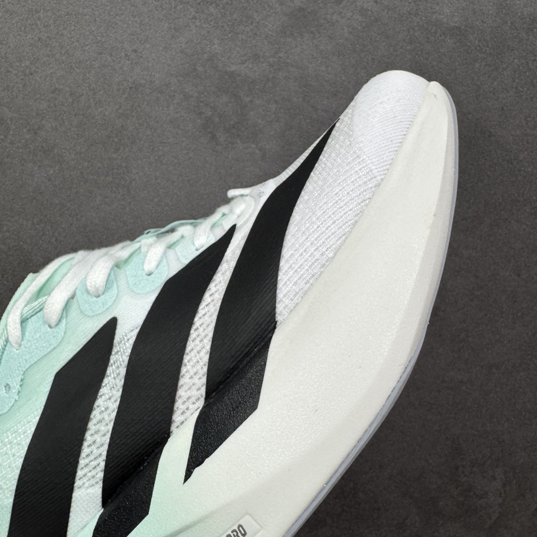 图片[5]-【公司级】Ad Adizero Evo SL 轻盈跑鞋 耐磨减震专业跑步鞋 冲向目标，一路向前，不断挑战和突破自我 无论是平时训练还是马拉松，让这款adidas跑步鞋伴你畅快开跑 兼具舒适性和结构感，搭载Lightstrike科技，为步伐注入活力 货号：JH6208 尺码：36 36.5 37 38 38.5 39 40 40.5 41 42 42.5 43 44 44.5 45 编码：FSB210220-选品中心