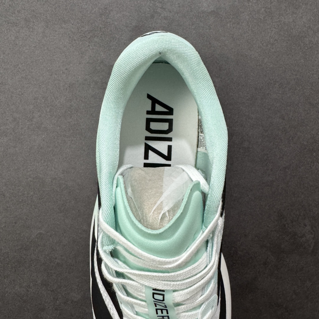 图片[8]-【公司级】Ad Adizero Evo SL 轻盈跑鞋 耐磨减震专业跑步鞋 冲向目标，一路向前，不断挑战和突破自我 无论是平时训练还是马拉松，让这款adidas跑步鞋伴你畅快开跑 兼具舒适性和结构感，搭载Lightstrike科技，为步伐注入活力 货号：JH6208 尺码：36 36.5 37 38 38.5 39 40 40.5 41 42 42.5 43 44 44.5 45 编码：FSB210220-选品中心