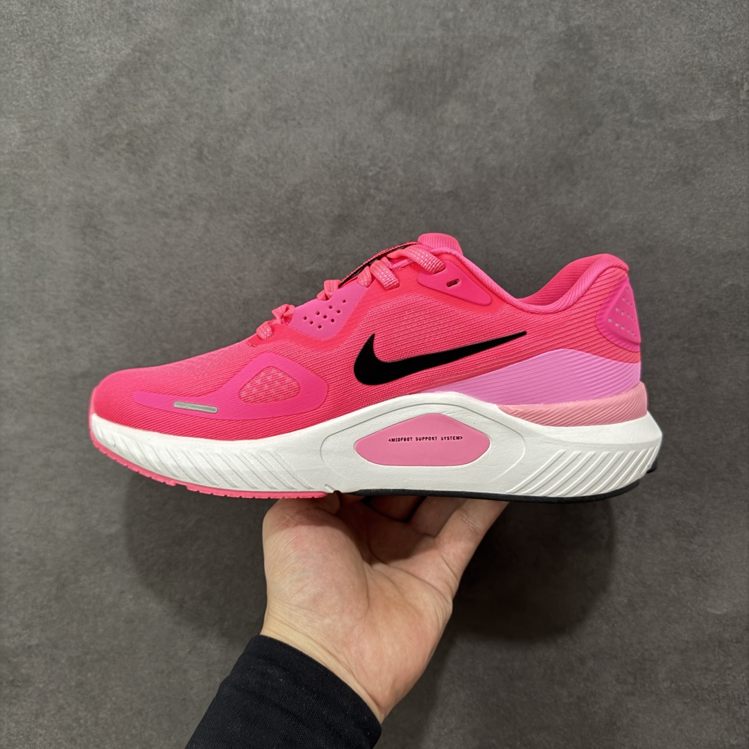 图片[2]-【公司级】Nike Air Zoom Structure 26轻量跑鞋 鞋面采用透气工程网眼材质制作，鞋身整体轻盈舒适透气,鞋子颜色以玫红色为主色调！耐克Logo以黑色搭配，整体颜色非常协调，简约风格，让日穿的穿搭更时尚。前掌搭载Air Zoom气垫，中底采用泡棉减震科技 货号：HJ1101-601 尺码：36 36.5 37.5 38 38.5 39 40 40.5 41 42 42.5 43 44 45 编码：YBB220230-选品中心