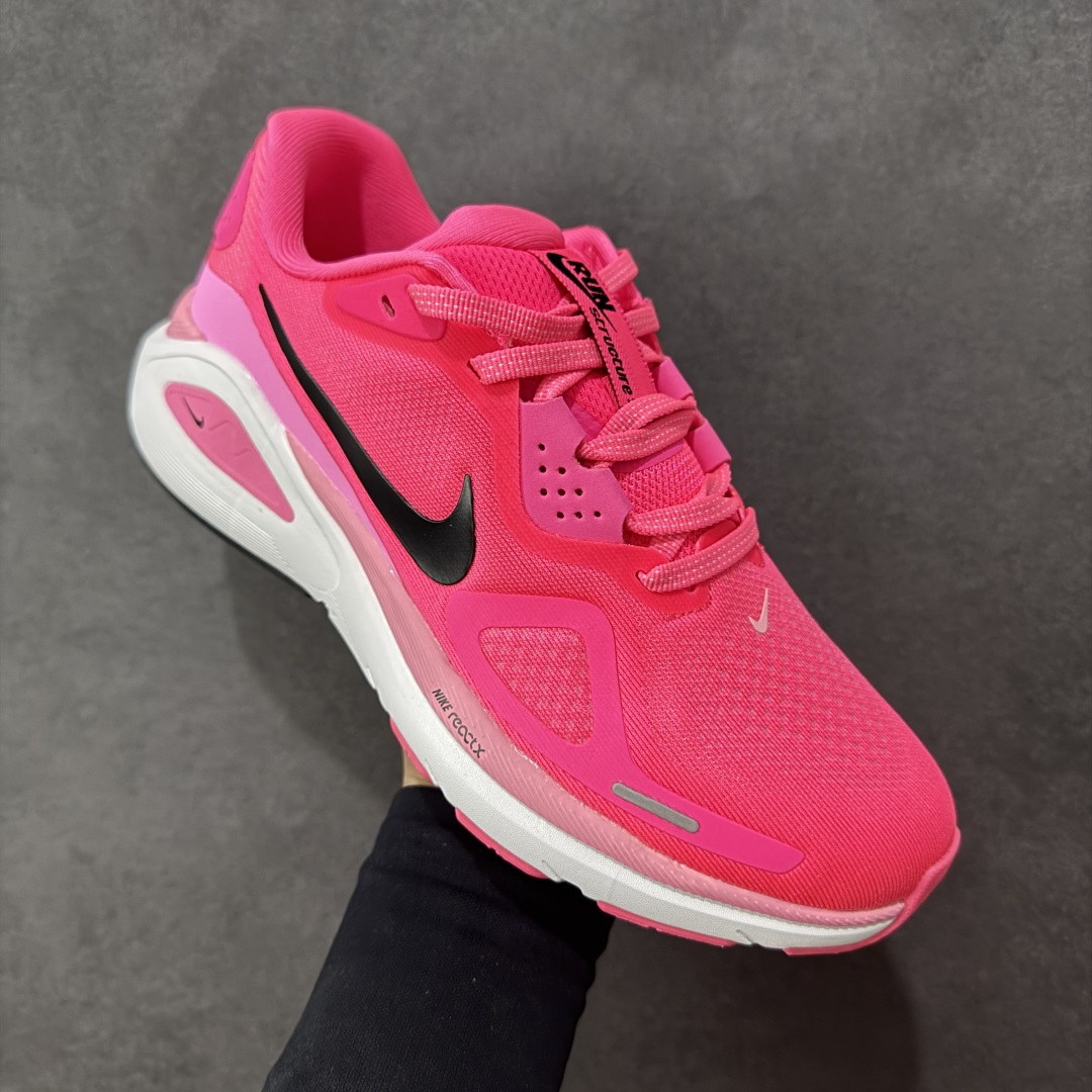 图片[3]-【公司级】Nike Air Zoom Structure 26轻量跑鞋 鞋面采用透气工程网眼材质制作，鞋身整体轻盈舒适透气,鞋子颜色以玫红色为主色调！耐克Logo以黑色搭配，整体颜色非常协调，简约风格，让日穿的穿搭更时尚。前掌搭载Air Zoom气垫，中底采用泡棉减震科技 货号：HJ1101-601 尺码：36 36.5 37.5 38 38.5 39 40 40.5 41 42 42.5 43 44 45 编码：YBB220230-选品中心