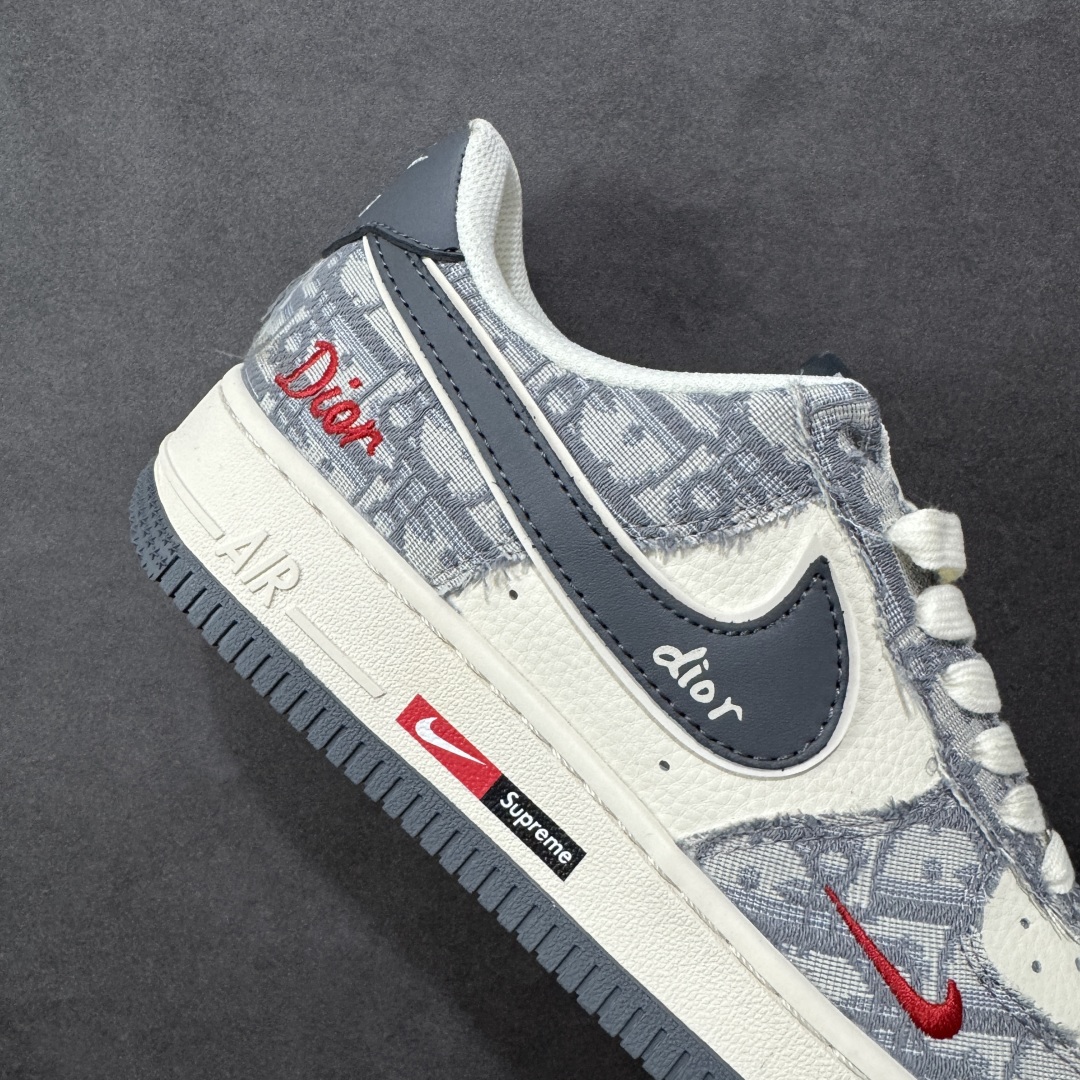 图片[6]-【公司级】Nike Air Force 1 \’07 Low “迪奥联名——花纹米灰红”空军一号 高端定制 低帮 运动鞋 休闲鞋 折边针车 工艺难度大 原楦头原纸板 原装鞋盒 定制五金配件 内置全掌气垫 原厂鞋底 货号：MZ9588-807 尺码：36 36.5 37.5 38 38.5 39 40 40.5 41 42 42.5 43 44 44.5 45 编码：HXSB310320-选品中心