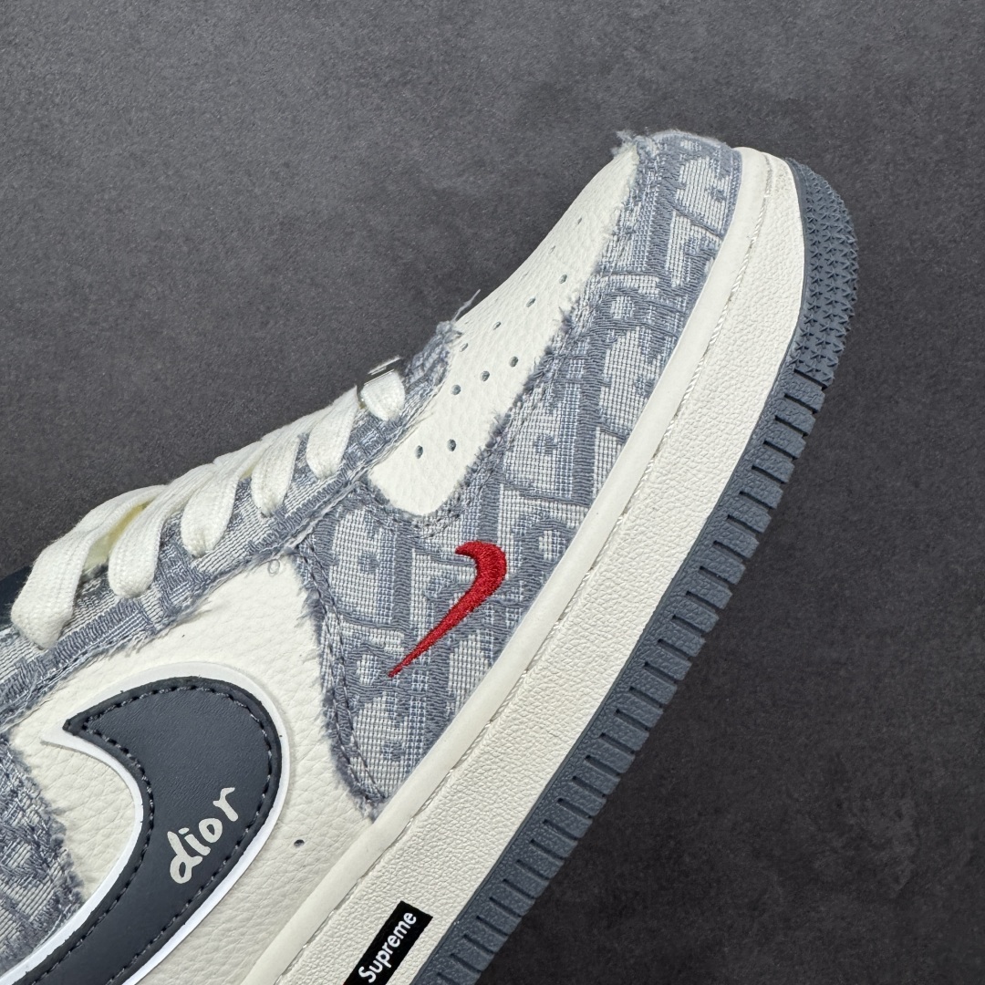 图片[5]-【公司级】Nike Air Force 1 \’07 Low “迪奥联名——花纹米灰红”空军一号 高端定制 低帮 运动鞋 休闲鞋 折边针车 工艺难度大 原楦头原纸板 原装鞋盒 定制五金配件 内置全掌气垫 原厂鞋底 货号：MZ9588-807 尺码：36 36.5 37.5 38 38.5 39 40 40.5 41 42 42.5 43 44 44.5 45 编码：HXSB310320-选品中心