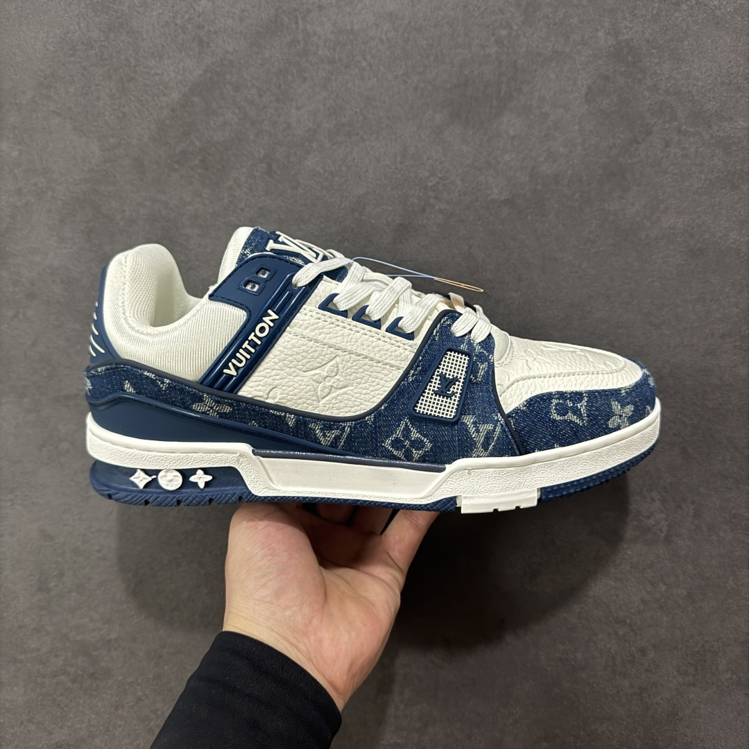 图片[12]-【GQ福利】LV Trainer 系列 经典低帮系带休闲运动百搭板鞋 原包装 原产高性价比 采用皮革鞋面材质 内里小羊皮打造及去味海玻璃脚垫，空胶工艺，外置耐磨橡胶大底 外贸客订回流 白菜价跑量 尺码：36-46-选品中心