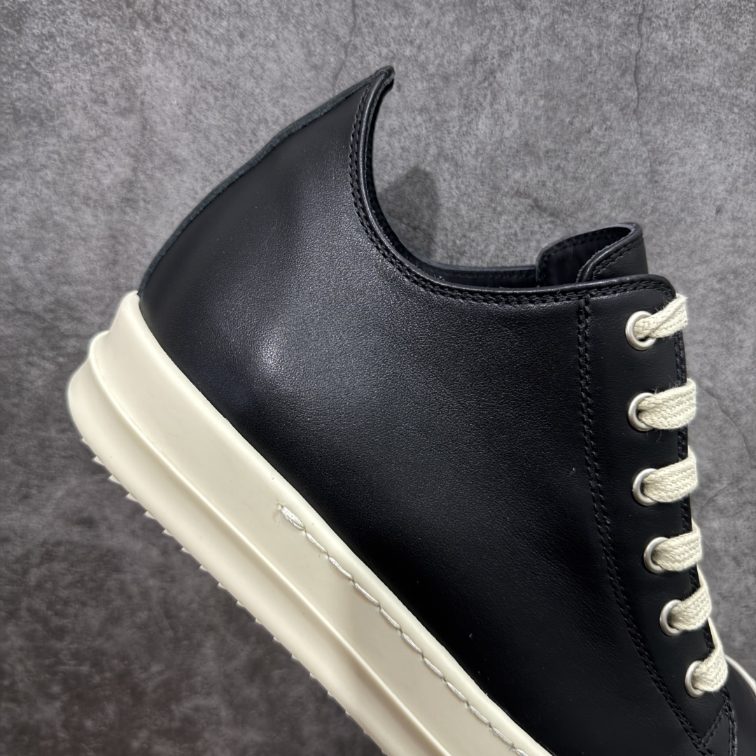图片[7]-【XC2.0升级版】Rick Owens Vintage Low-Top Sneakers RO中帮西瓜头系列暗黑高街经典增高休闲运动板鞋 原厂皮批次上线 无需任何文案吹嘘！货硬就是王道！ 独家购入2025最新原鞋开发！重新调整最新批次细节！ 升级采用原厂粒面小牛皮打造！同步官方配备同规格材料布袋！标配原盒 加固硬盒外套 高标准出货！ PS：退换布袋丢失扣20 请知悉！ 尺码：38-45-选品中心