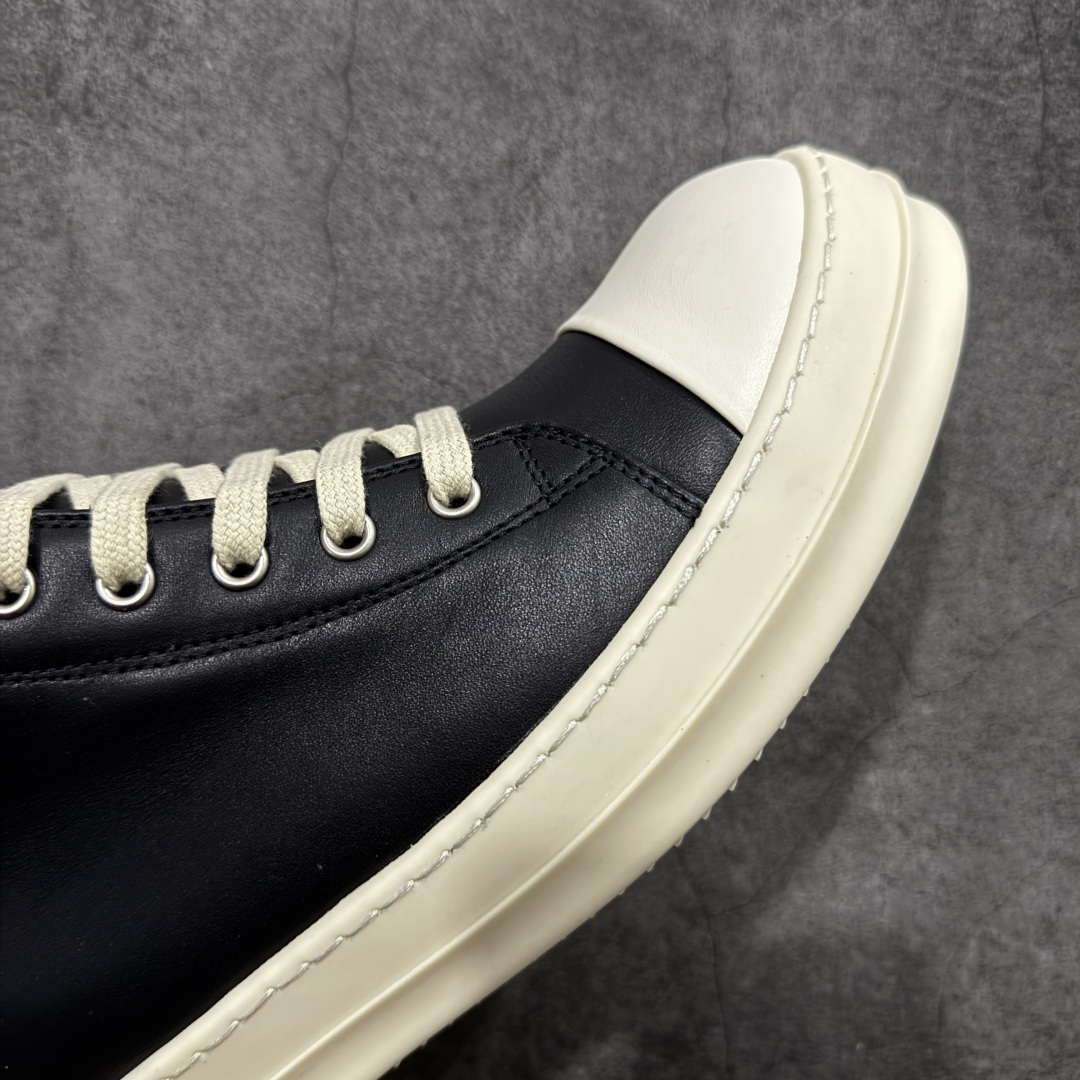 图片[6]-【XC2.0升级版】Rick Owens Vintage Low-Top Sneakers RO中帮西瓜头系列暗黑高街经典增高休闲运动板鞋 原厂皮批次上线 无需任何文案吹嘘！货硬就是王道！ 独家购入2025最新原鞋开发！重新调整最新批次细节！ 升级采用原厂粒面小牛皮打造！同步官方配备同规格材料布袋！标配原盒 加固硬盒外套 高标准出货！ PS：退换布袋丢失扣20 请知悉！ 尺码：38-45-选品中心