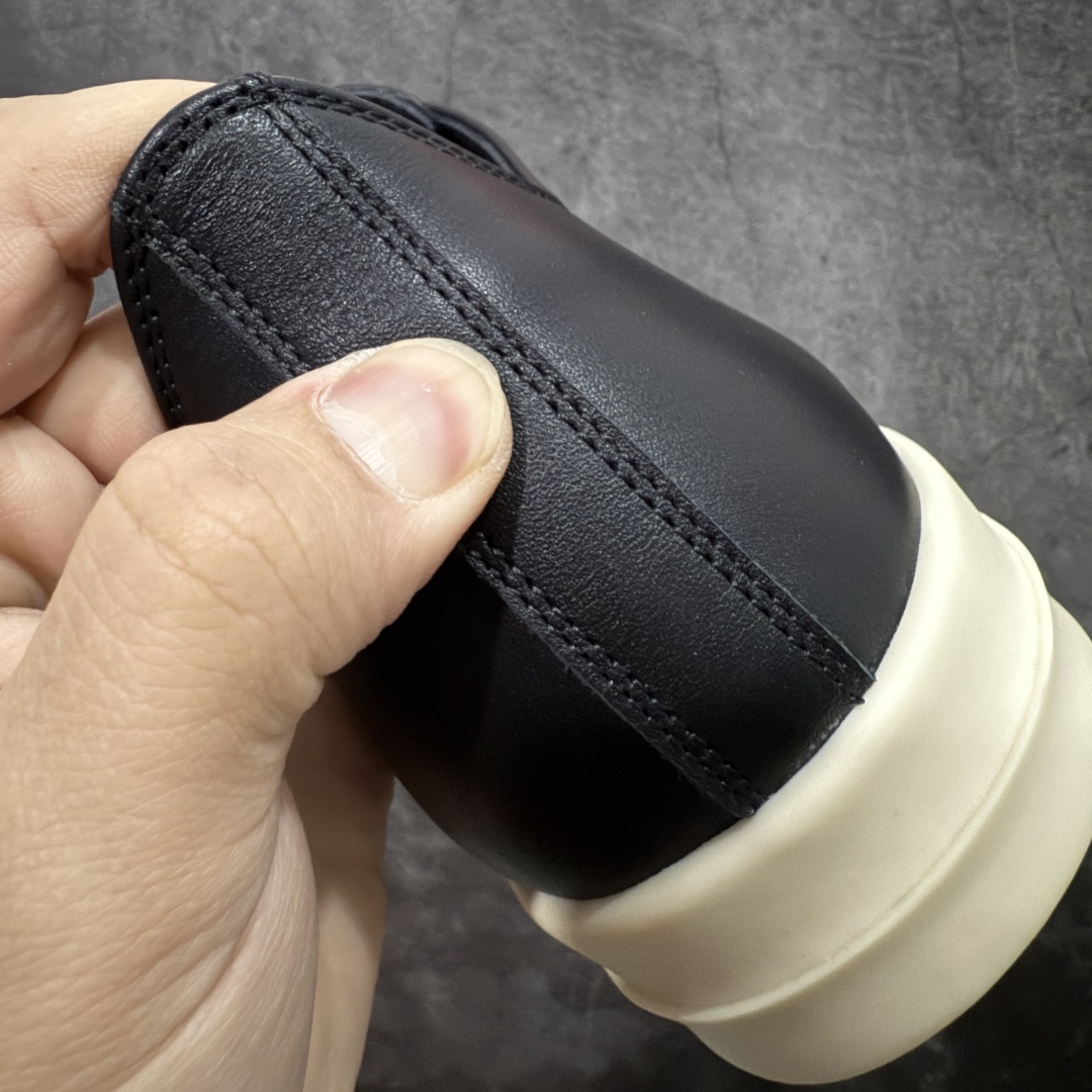 图片[2]-【XC2.0升级版】Rick Owens Vintage Low-Top Sneakers RO中帮西瓜头系列暗黑高街经典增高休闲运动板鞋 原厂皮批次上线 无需任何文案吹嘘！货硬就是王道！ 独家购入2025最新原鞋开发！重新调整最新批次细节！ 升级采用原厂粒面小牛皮打造！同步官方配备同规格材料布袋！标配原盒 加固硬盒外套 高标准出货！ PS：退换布袋丢失扣20 请知悉！ 尺码：38-45-选品中心