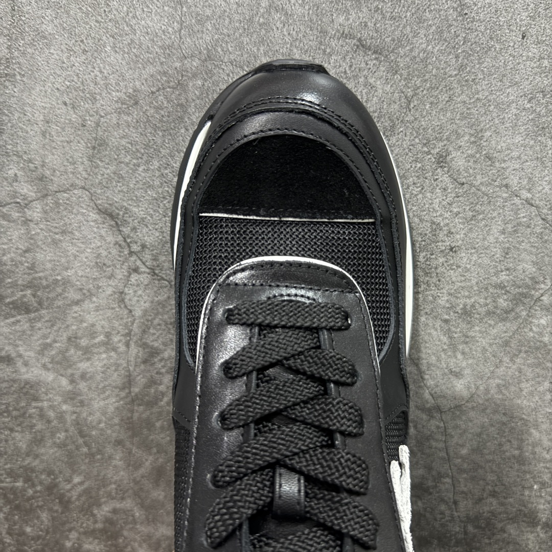 图片[5]-【莞顶礼盒版】CHANEL香奈儿25K 高跟运动鞋 全套官方统一礼盒顶级包装‼️ 拼色熊猫鞋必备爆款超级耐看，粗跟稳步增高 跟高4公分 秒变大长腿🦵 #运动休闲鞋 #老爹鞋 #厚底休闲鞋 #小香 #情侣老爹鞋 #休闲鞋穿搭 #香奈儿鞋 #chanel鞋 #运动鞋 #熊猫鞋 采用鞋面进口拼色小牛皮 内里进口透气网 大底采用TPU耐磨 颜色：黑色 白色 尺码：35 36 37 38 39 40-选品中心