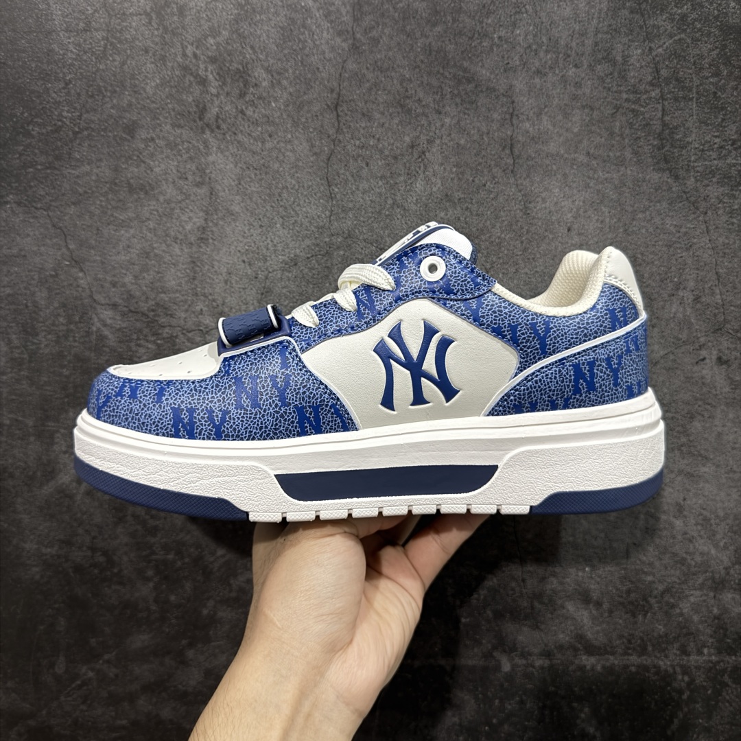 图片[2]-【纯原M版】MLB Chunky Liner Basic NY复古印花学长鞋系列低帮轻量增高厚底百搭休闲运动慢跑鞋板鞋 Korea韩国联名NY美国榄球纽约洋基队限定 韩国代购专供 顶级品质 MLB专用菱形双针中底布 重点细节中底布带注胶孔 原盒原标 全套原楦原纸板原厂数据开发 中韩文保养标贴 绿色防霉片 平台代购专供 独家一比一RB+MD组合大底 高频后跟小人Logo精准对位立体饱满 正确网布加超迁鞋面 转印中底走线紧密 转印Logo工艺表层防刮不掉色 尺码：35 36 36.5 37.5 38 38.5 39 40 40.5 41 42 42.5 43 44 44.5 45-选品中心
