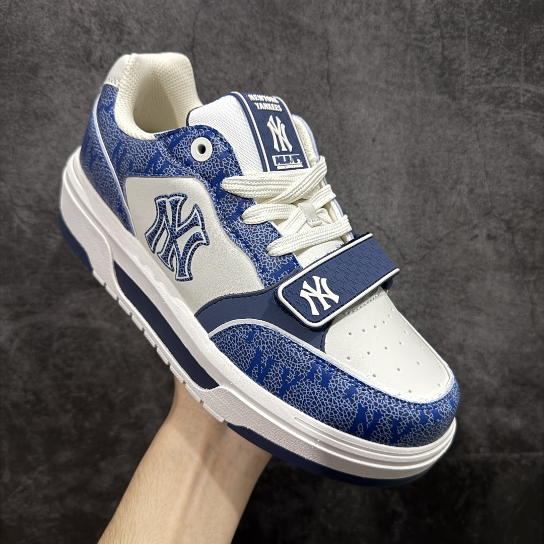 图片[3]-【纯原M版】MLB Chunky Liner Basic NY复古印花学长鞋系列低帮轻量增高厚底百搭休闲运动慢跑鞋板鞋 Korea韩国联名NY美国榄球纽约洋基队限定 韩国代购专供 顶级品质 MLB专用菱形双针中底布 重点细节中底布带注胶孔 原盒原标 全套原楦原纸板原厂数据开发 中韩文保养标贴 绿色防霉片 平台代购专供 独家一比一RB+MD组合大底 高频后跟小人Logo精准对位立体饱满 正确网布加超迁鞋面 转印中底走线紧密 转印Logo工艺表层防刮不掉色 尺码：35 36 36.5 37.5 38 38.5 39 40 40.5 41 42 42.5 43 44 44.5 45-选品中心