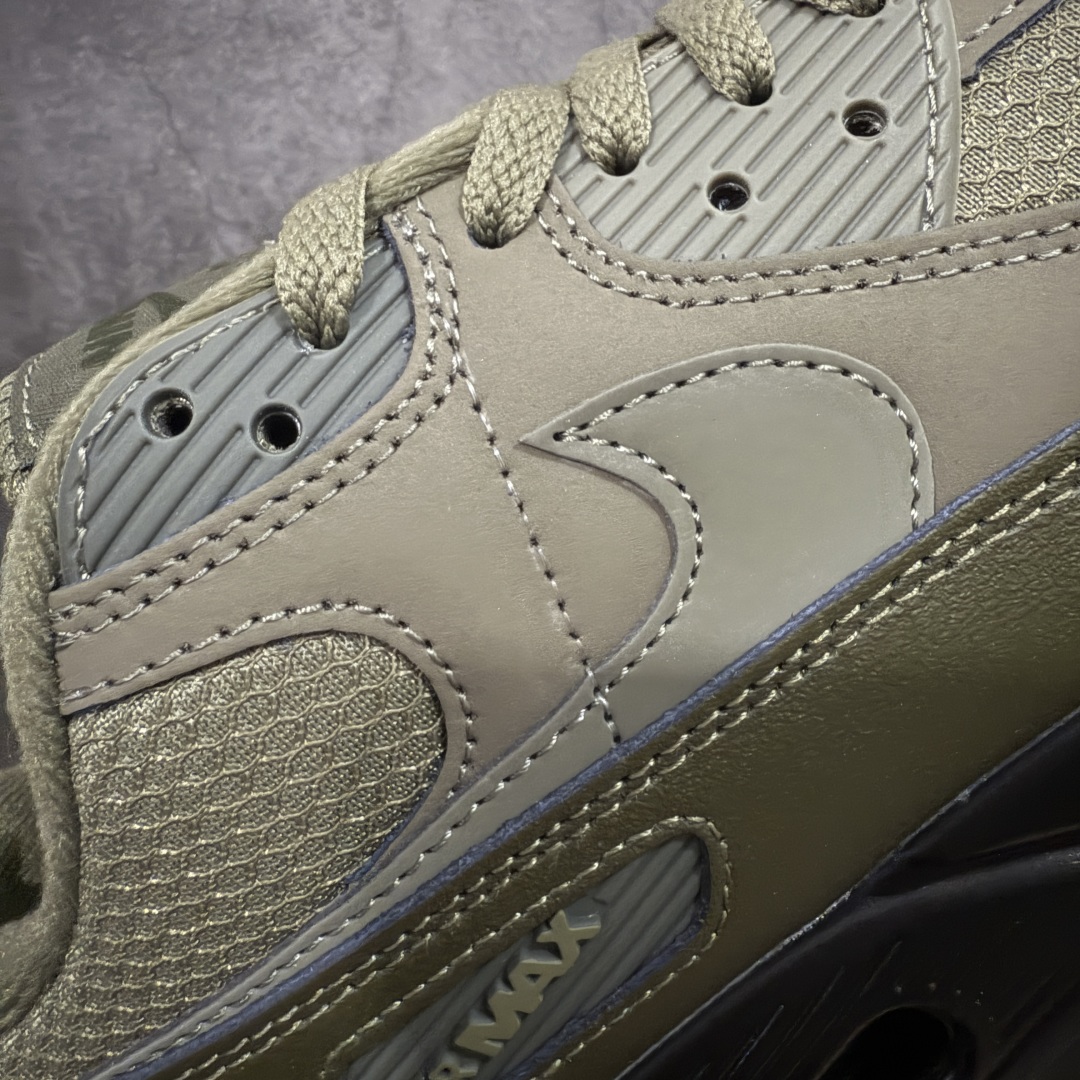 图片[4]-【顶级芯片版】Nike Air Max 90 舒适 复古 合成革减震防滑透气 低帮 休闲跑步鞋 HQ3828-200 鞋舌标可扫码 海外欧州过验版 原纸版原楦头 顶级90款问市 开发数月 原版开发 多道QC质检 鞋型完美复刻 原厂级别工艺 正确色卡 正确气垫蓝光 正确大底 独家私模 采用进口头层牛皮拼接 定位高端市场 行业标杆工艺 尺码：40 40.5 41 42 42.5 43 44 44.5 45 46-选品中心