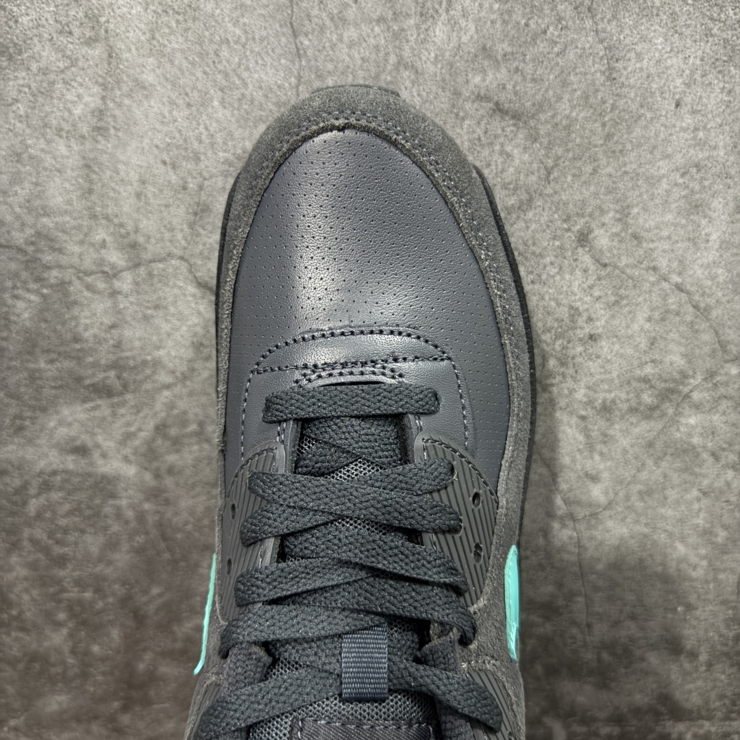 图片[5]-【顶级芯片版】Nike Air Max 90 舒适 复古 合成革减震防滑透气 低帮 休闲跑步鞋 黑绿 IF0670-002 鞋舌标可扫码 海外欧州过验版 原纸版原楦头 顶级90款问市 开发数月 原版开发 多道QC质检 鞋型完美复刻 原厂级别工艺 正确色卡 正确气垫蓝光 正确大底 独家私模 采用进口头层牛皮拼接 定位高端市场 行业标杆工艺 尺码：40 40.5 41 42 42.5 43 44 44.5 45 46-选品中心