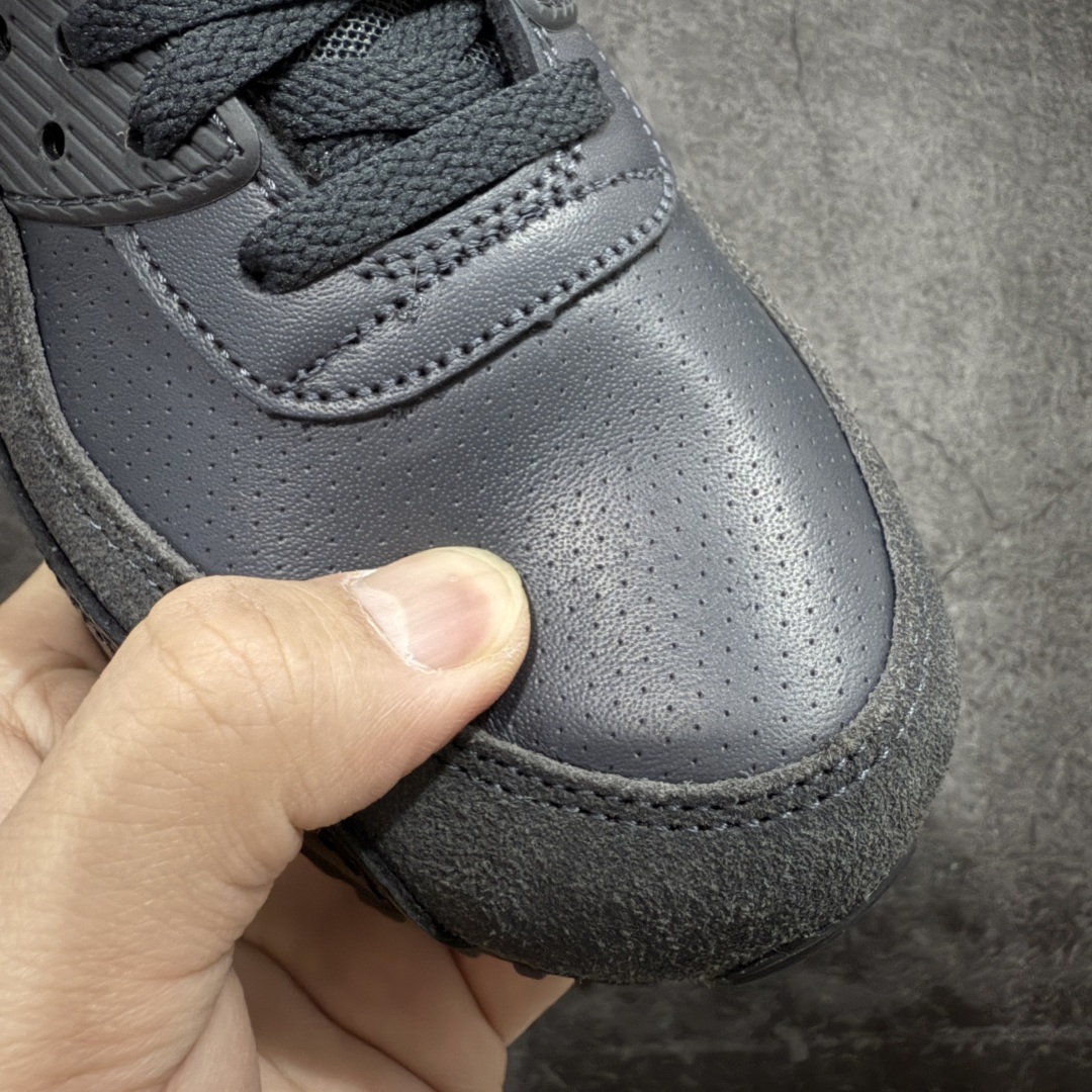 图片[5]-【顶级芯片版】Nike Air Max 90 舒适 复古 合成革减震防滑透气 低帮 休闲跑步鞋 黑绿 IF0670-002 鞋舌标可扫码 海外欧州过验版 原纸版原楦头 顶级90款问市 开发数月 原版开发 多道QC质检 鞋型完美复刻 原厂级别工艺 正确色卡 正确气垫蓝光 正确大底 独家私模 采用进口头层牛皮拼接 定位高端市场 行业标杆工艺 尺码：40 40.5 41 42 42.5 43 44 44.5 45 46-选品中心