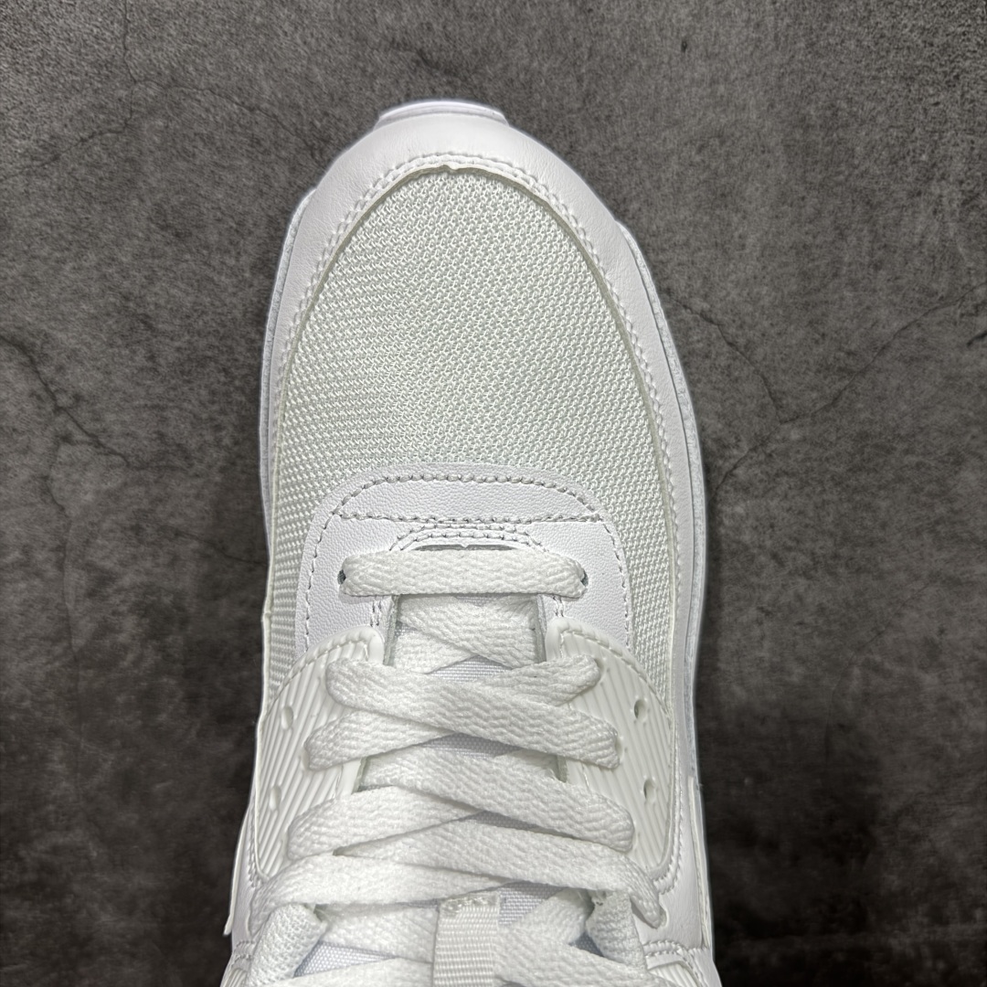 图片[5]-【顶级芯片版】Nike Air Max 90 舒适 复古 合成革减震防滑透气 低帮 休闲跑步鞋 全白纯白 CN8490-100 鞋舌标可扫码 海外欧州过验版 原纸版原楦头 顶级90款问市 开发数月 原版开发 多道QC质检 鞋型完美复刻 原厂级别工艺 正确色卡 正确气垫蓝光 正确大底 独家私模 采用进口头层牛皮拼接 定位高端市场 行业标杆工艺 尺码：40 40.5 41 42 42.5 43 44 44.5 45 46-选品中心