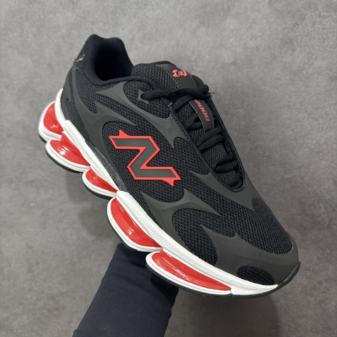 图片[3]-【公司级】New Balance 新百伦 NB20005 网面休闲跑步鞋 复古还要机能，NB官方重磅新品。一款融合复古设计与现代科技的跑鞋，以其经典的造型和舒适脚感，成为2025年复古潮流爱好的推荐单品。 极具视觉冲击力的5根ABZORB单元，以及无缝鞋面的设计，加上3M反光材质的装饰，比之前推出的9060系列更夸张，更具未来感。 货号：U20005UA 尺码：36-45-选品中心
