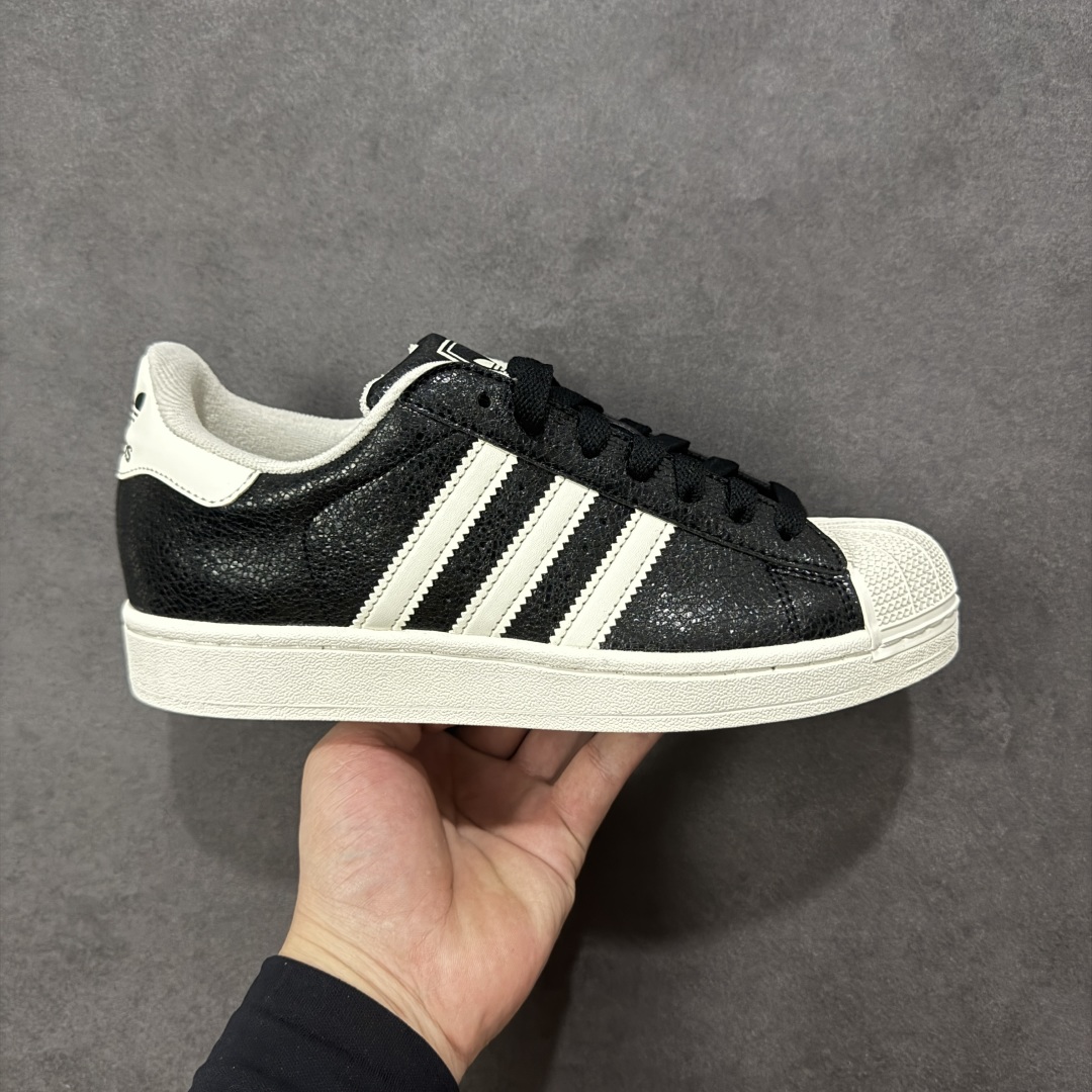 【纯原级】Adidas Originals Superstar II 经典贝壳头官网同步 实拍首发渠道正品订单 诠释市场最高工艺水平区别市面普通真标版本，进出专柜无压力 型号 JS4014 尺码：35-45带半码-选品中心