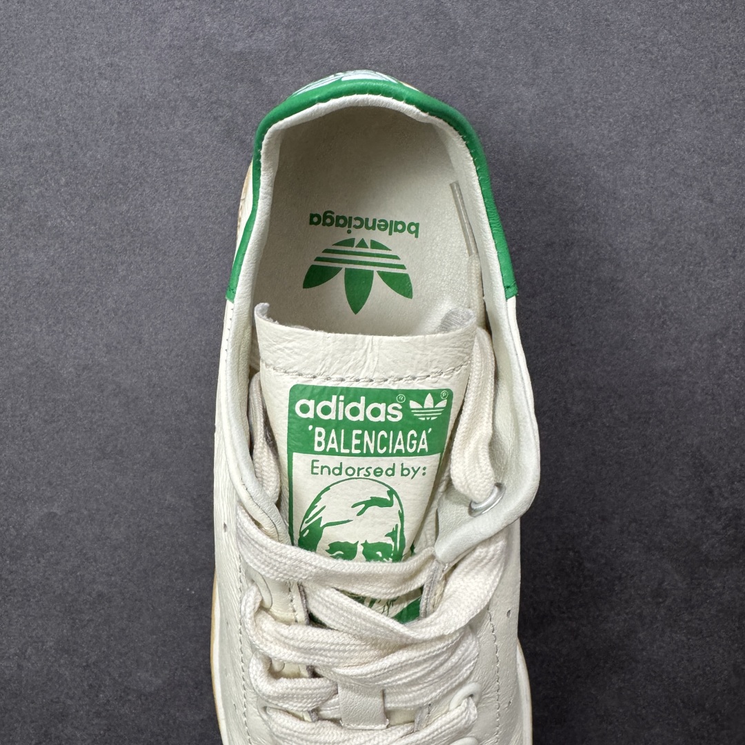 图片[7]-【OK纯原福利】Balenciaga 史密斯联名小白鞋系列 专业巴黎大厂出品 福利清库存套现 白菜价 原3-4xx的顶级货 原材料 1比1高品质 买到就是赚到 售后无忧可退换💪🏻 尺码：35-46（断码多请参考库存表）-选品中心