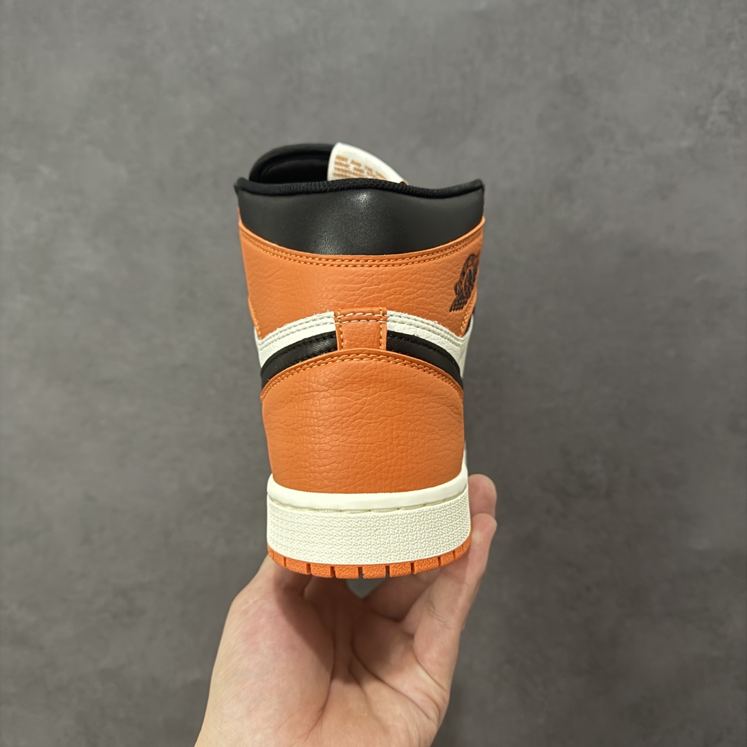 图片[4]-【H11版本】耐克Nike Air Jordan 1 Retro High OG\”Shattered Backboard 2025\”AJ1代经典复古经典高帮百搭文化篮球鞋“黑橙扣碎篮板2025”DZ5485-008 公司级真标半码制#原档案原数据开发版型#采用荔枝纹头层皮革鞋面材质#原厂立体填充鞋舌海绵#中底注胶孔及缜密中底拉帮工艺#原数据开发模具大底 尺码：35.5 36 36.5 37.5 38 38.5 39 40 40.5 41 42 42.5 43 44 44.5 45 46 47.5 编码：H1B290300-选品中心