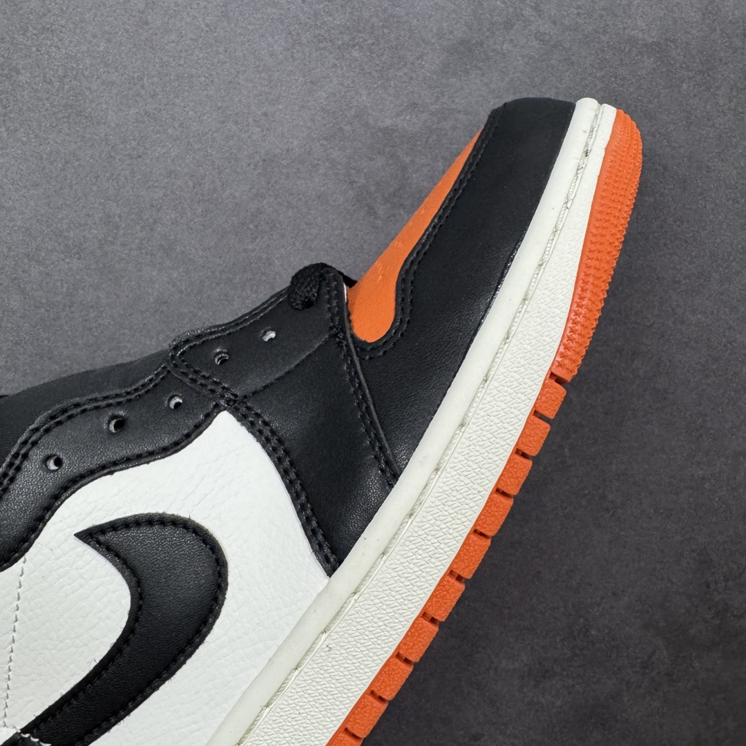 图片[5]-【H11版本】耐克Nike Air Jordan 1 Retro High OG\”Shattered Backboard 2025\”AJ1代经典复古经典高帮百搭文化篮球鞋“黑橙扣碎篮板2025”DZ5485-008 公司级真标半码制#原档案原数据开发版型#采用荔枝纹头层皮革鞋面材质#原厂立体填充鞋舌海绵#中底注胶孔及缜密中底拉帮工艺#原数据开发模具大底 尺码：35.5 36 36.5 37.5 38 38.5 39 40 40.5 41 42 42.5 43 44 44.5 45 46 47.5 编码：H1B290300-选品中心