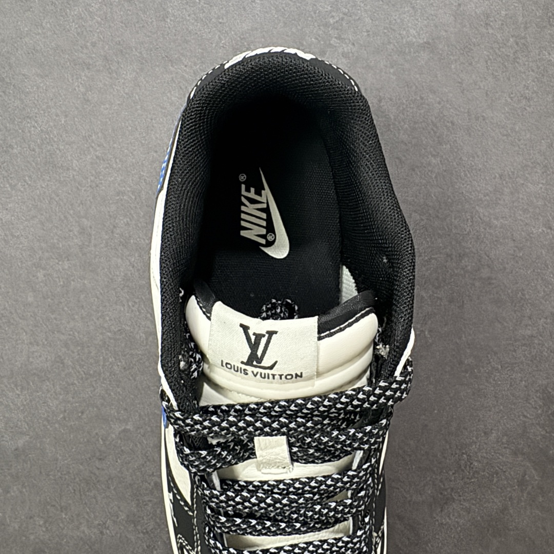 图片[7]-【定制版】Nike SB Dunk Low LV联名 米黑篮生胶 周年高端定制 低帮休闲板鞋 JP1628-003  #定制鞋盒 大厂纯原品质出货 超高清洁度 皮料切割干净无任何毛边 细节完美   尺码：36 36.5 37.5 38 38.5 39 40 40.5 41 42 42.5 43 44 44.5 45 编码：HXSB330340-选品中心