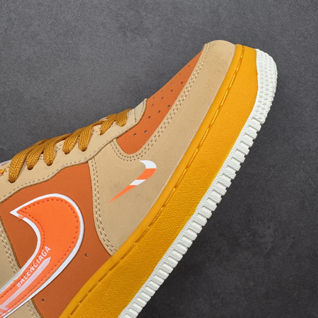 图片[5]-【定制版】NIke Air Force 1 \’07 Low “巴黎世家联名——活力橙”空军一号 低帮 运动鞋 休闲鞋 折边针车 工艺难度大 原楦头原纸板 原装鞋盒 定制五金配件 内置全掌气垫 原厂鞋底 货号：SY1388-002 尺码：36 36.5 37.5 38 38.5 39 40 40.5 41 42 42.5 43 44 44.5 45 编码：HXSA310320-选品中心